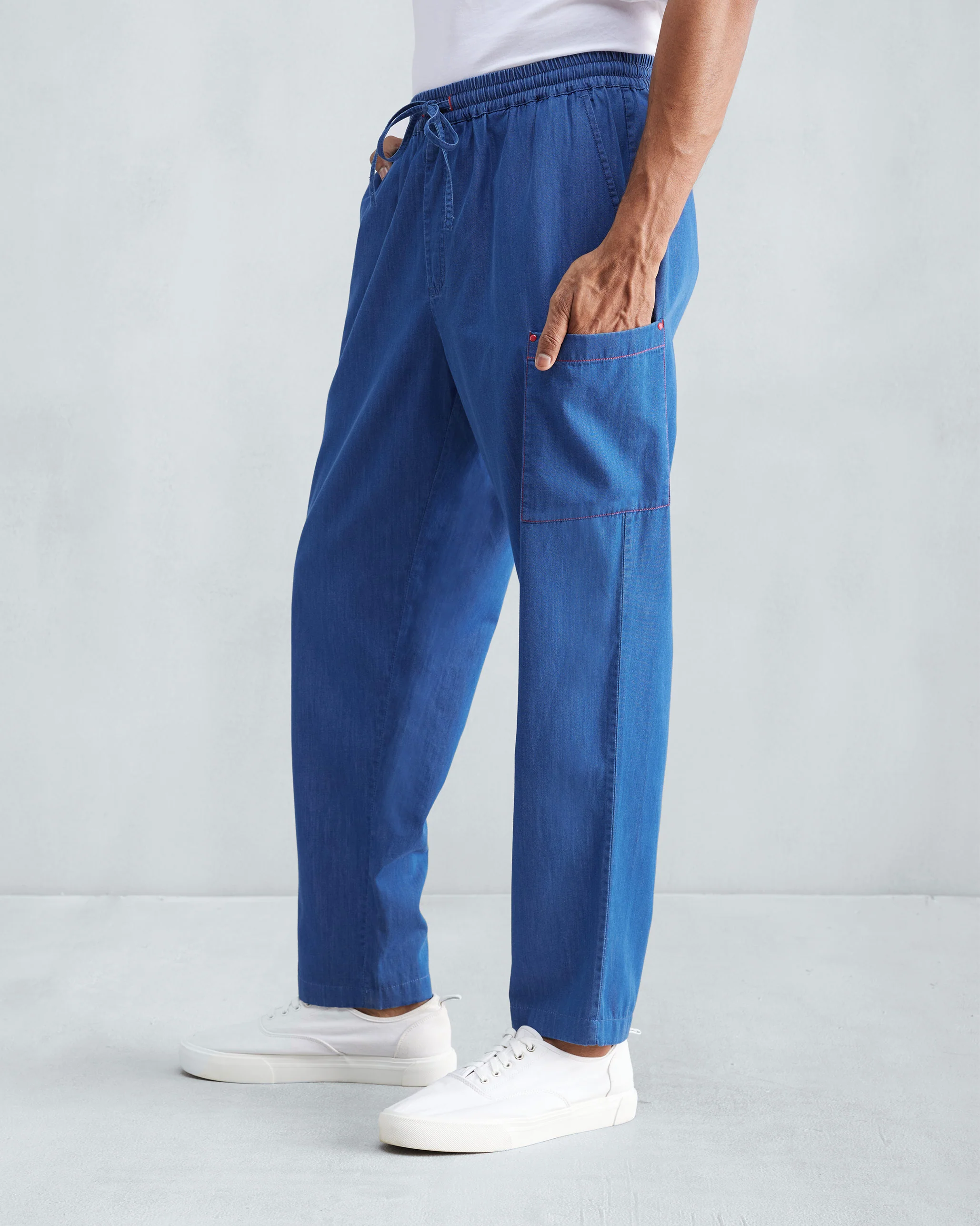 Baggy Pants - Denim - Image 3