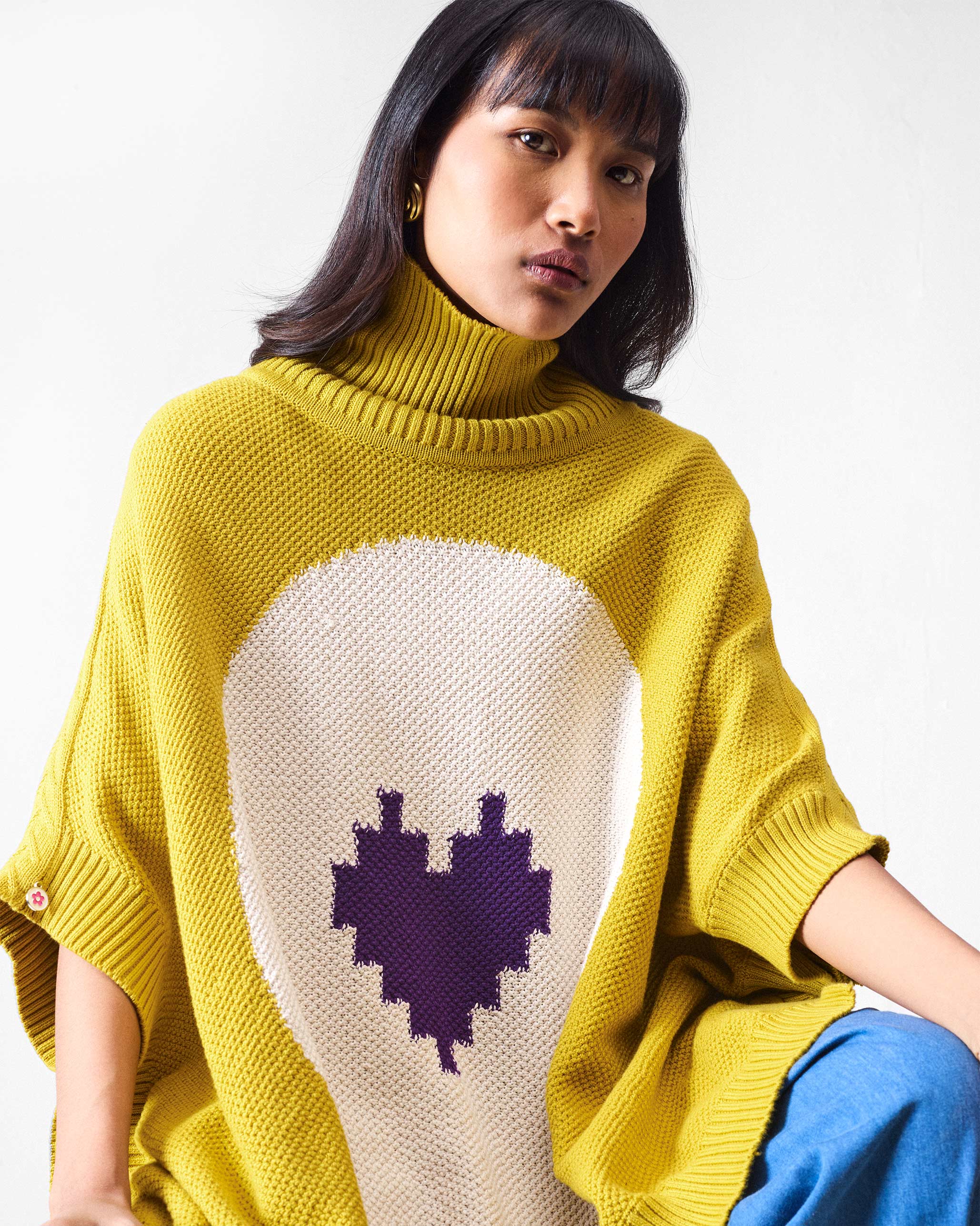 Baggy Sweater - Chartreuse - Image 10
