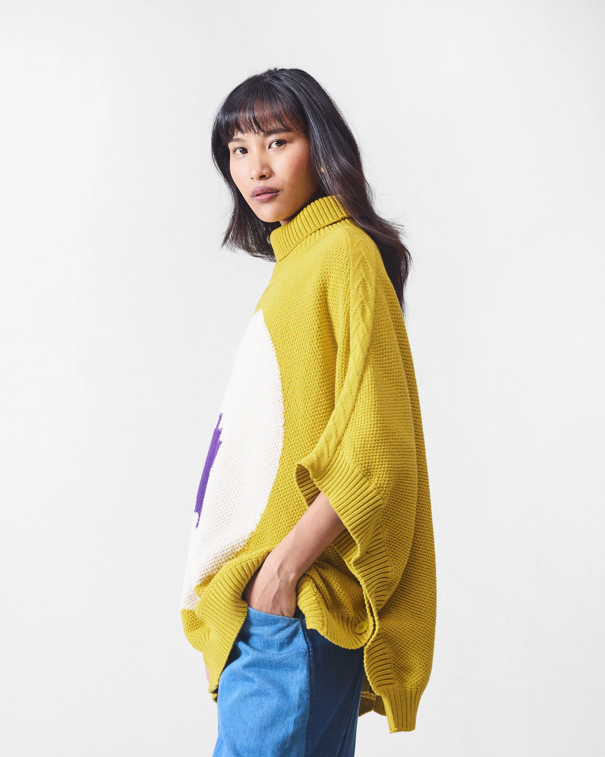 Baggy Sweater - Chartreuse - Image 3