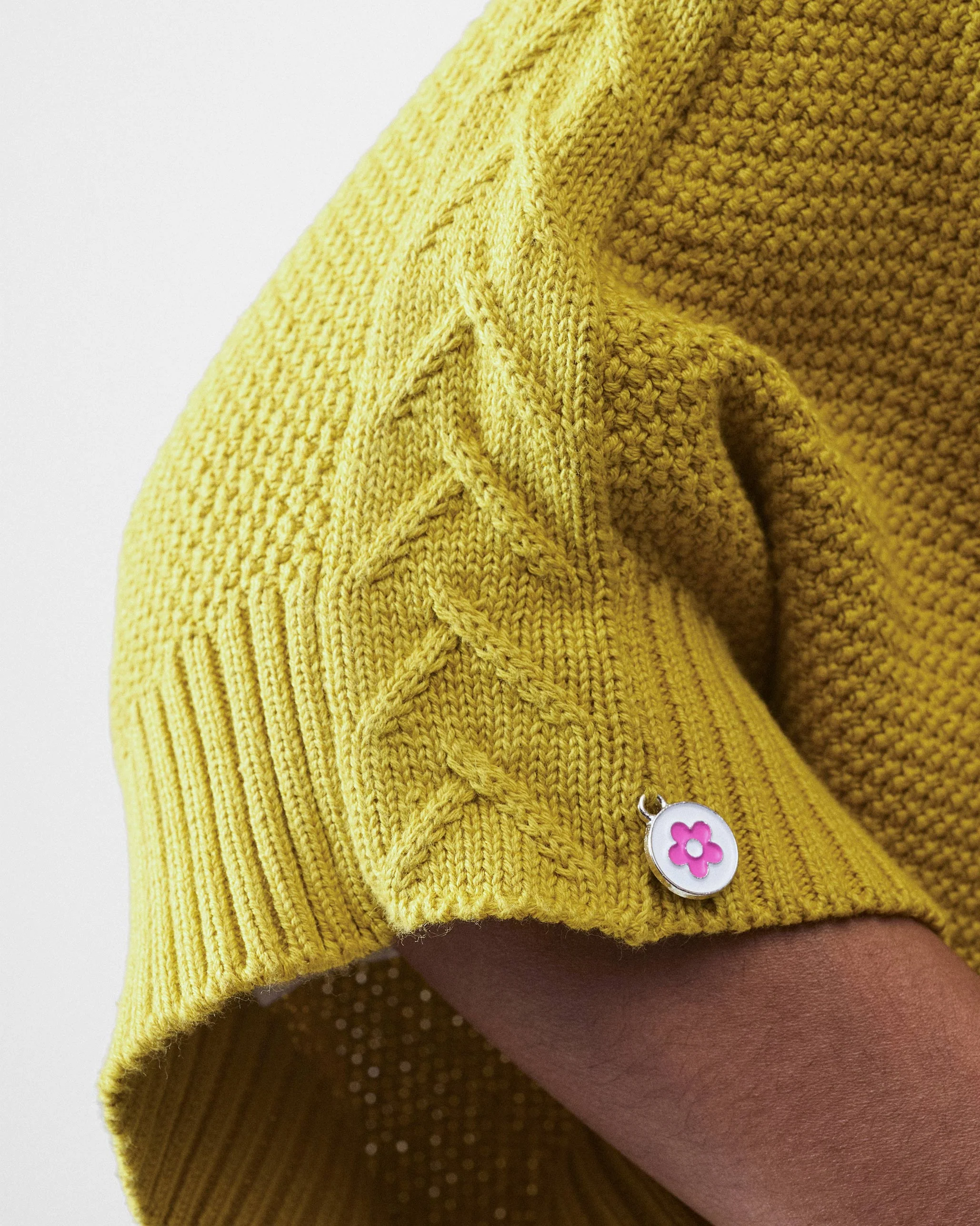 Baggy Sweater - Chartreuse - Image 4