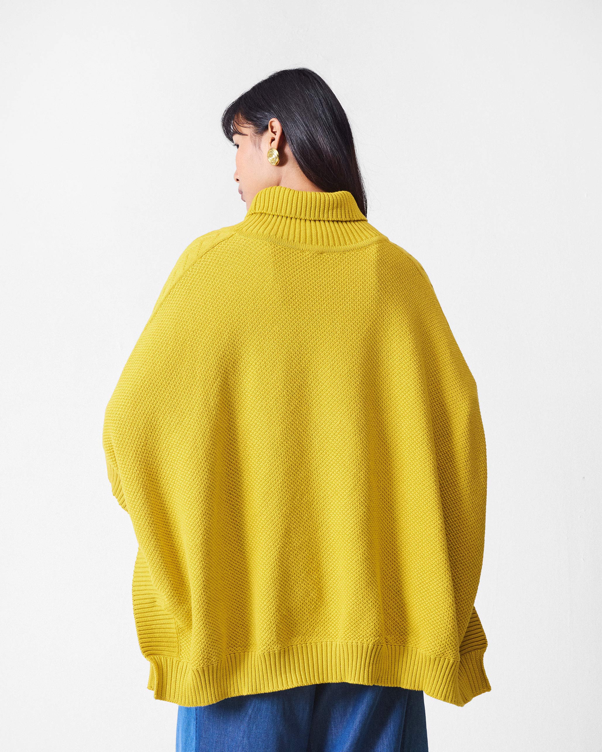 Baggy Sweater - Chartreuse - Image 5