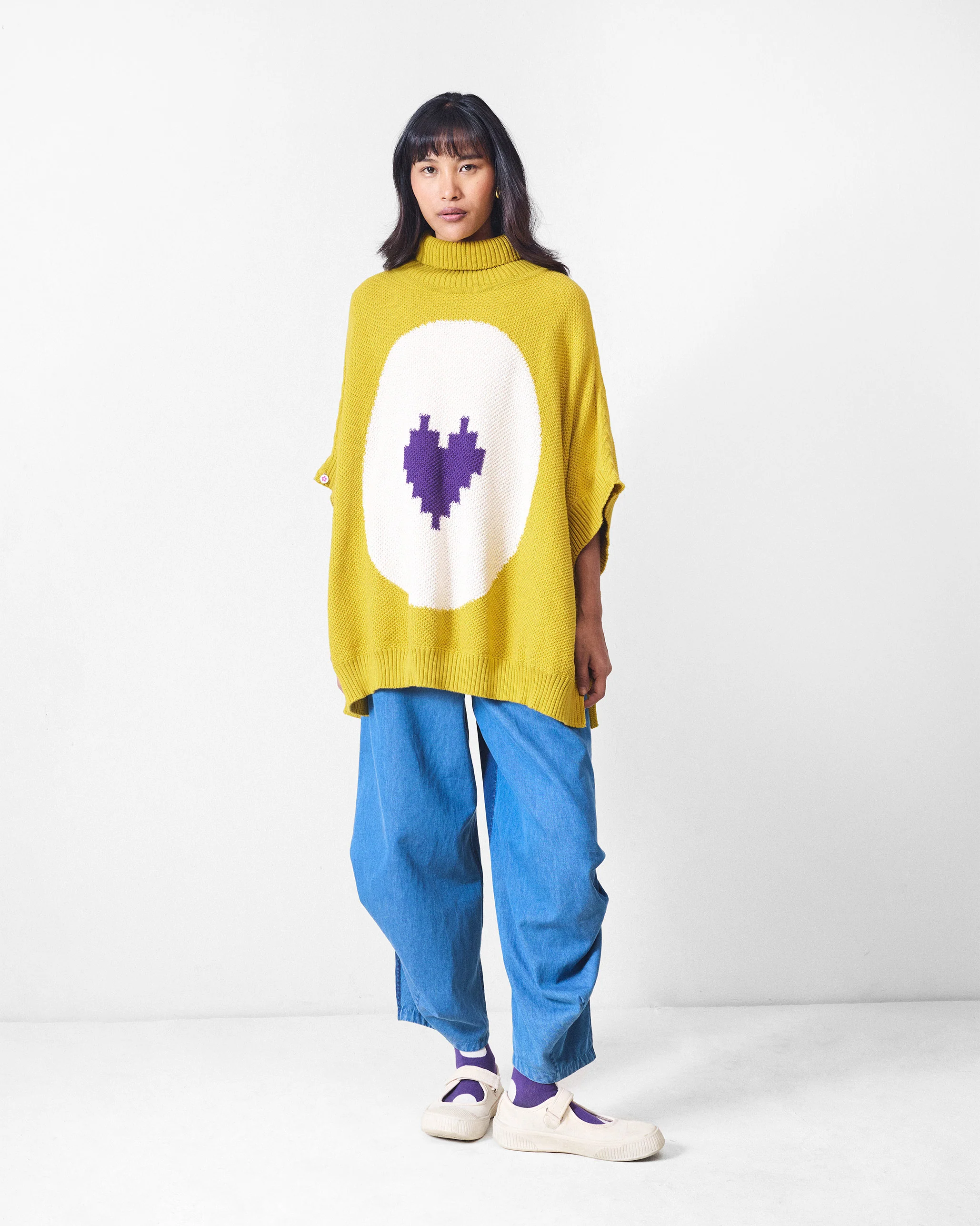 Baggy Sweater - Chartreuse - Image 8