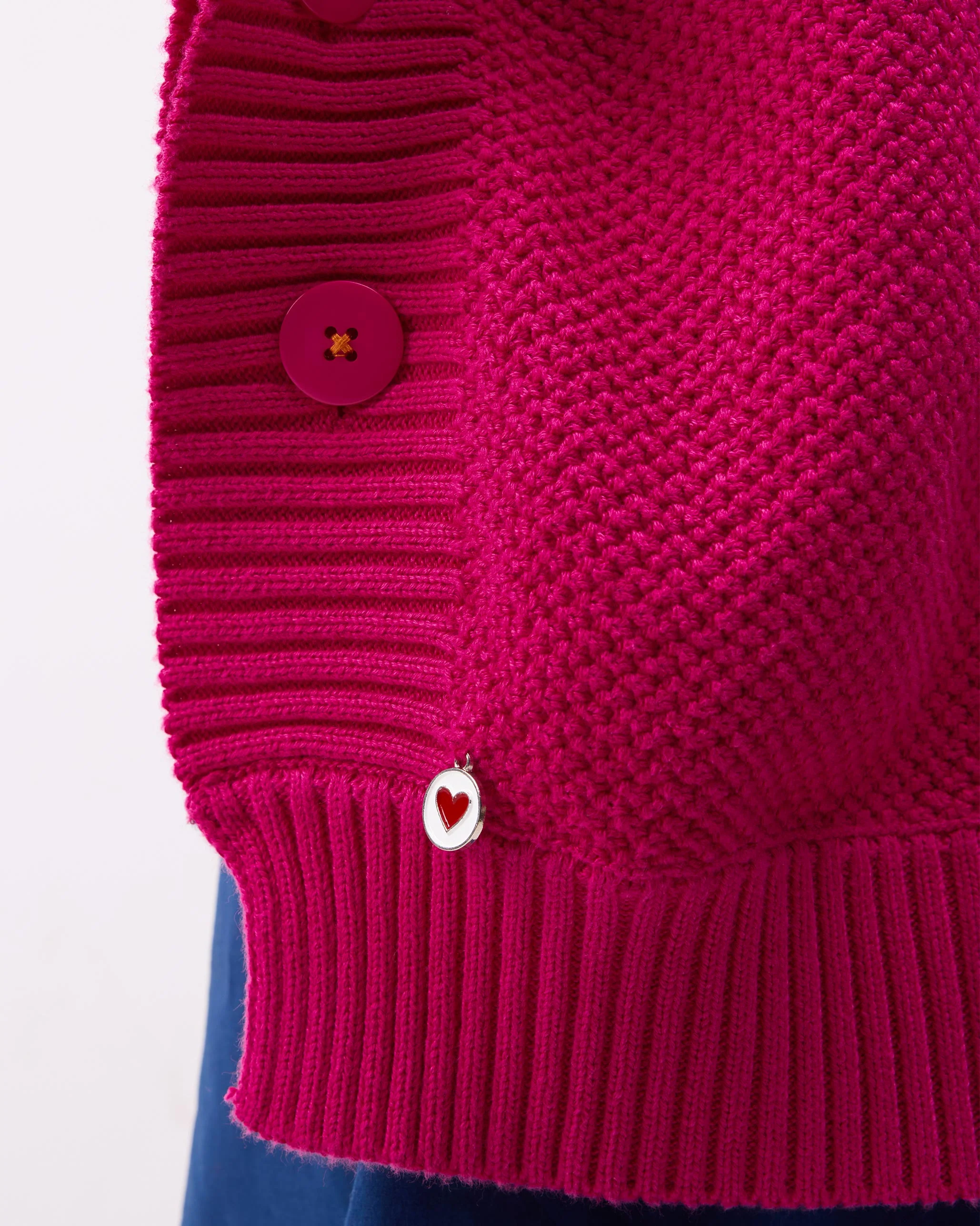 Baggy Sweater - Fuchsia - Image 3