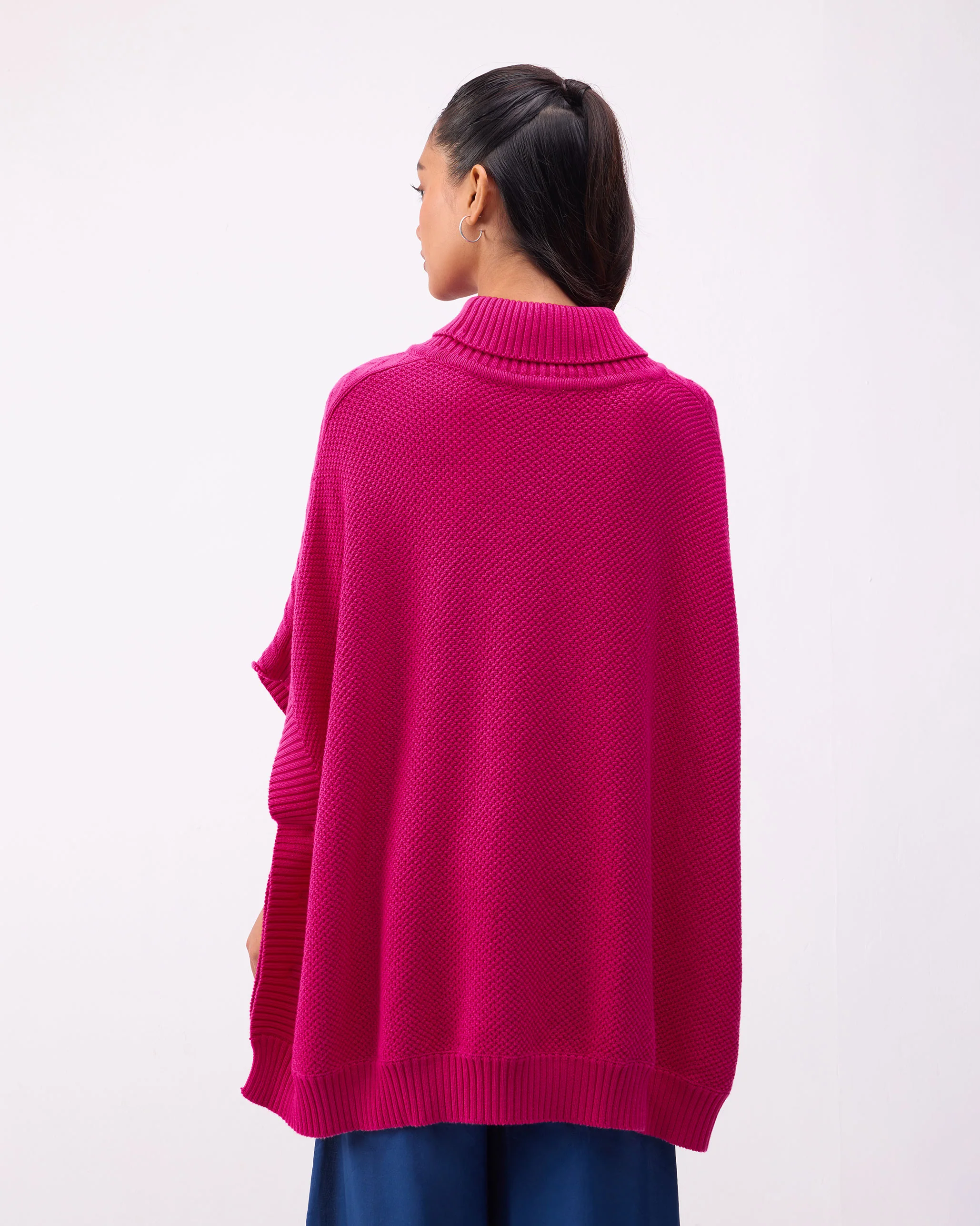 Baggy Sweater - Fuchsia - Image 6