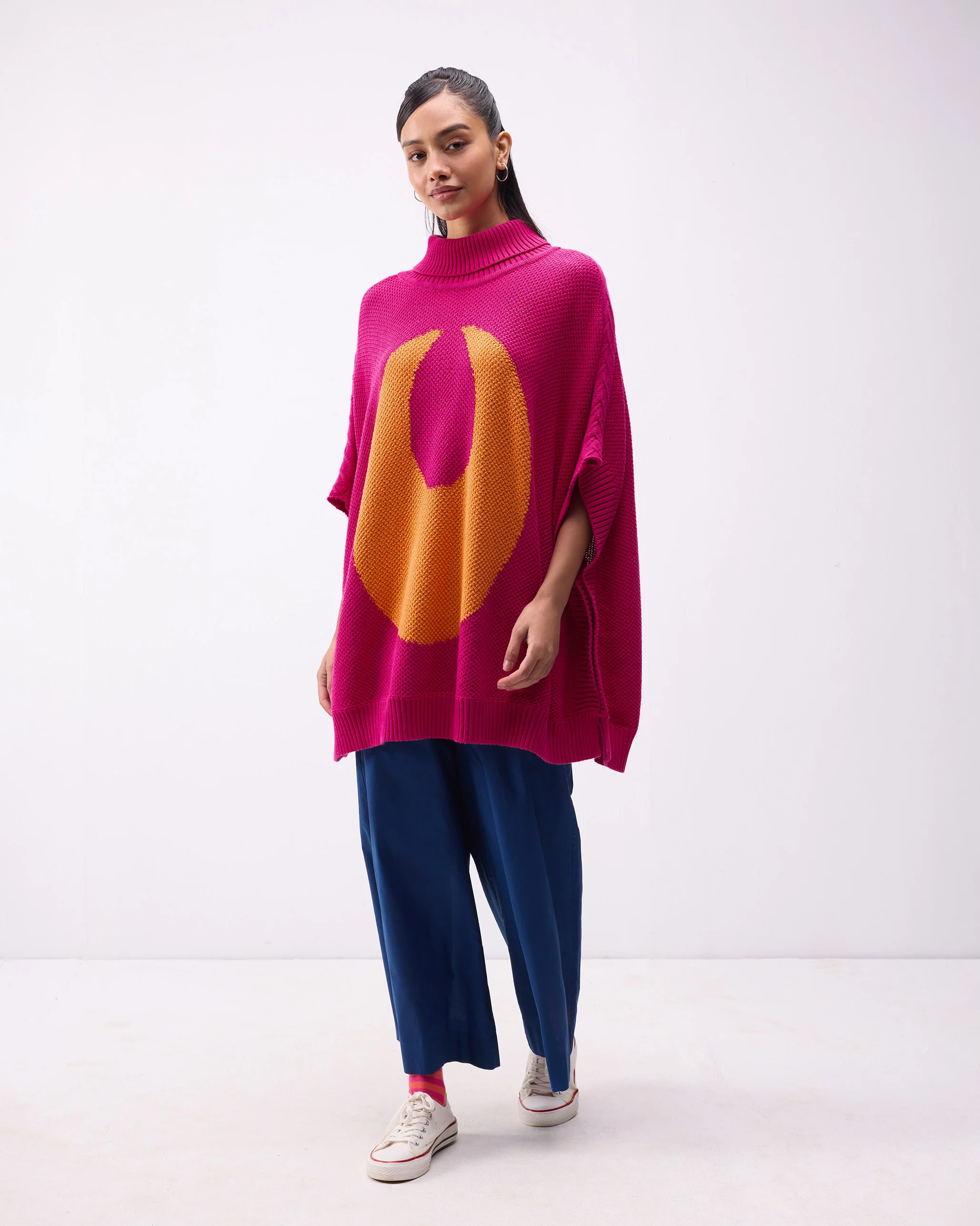 Baggy Sweater - Fuchsia - Image 7