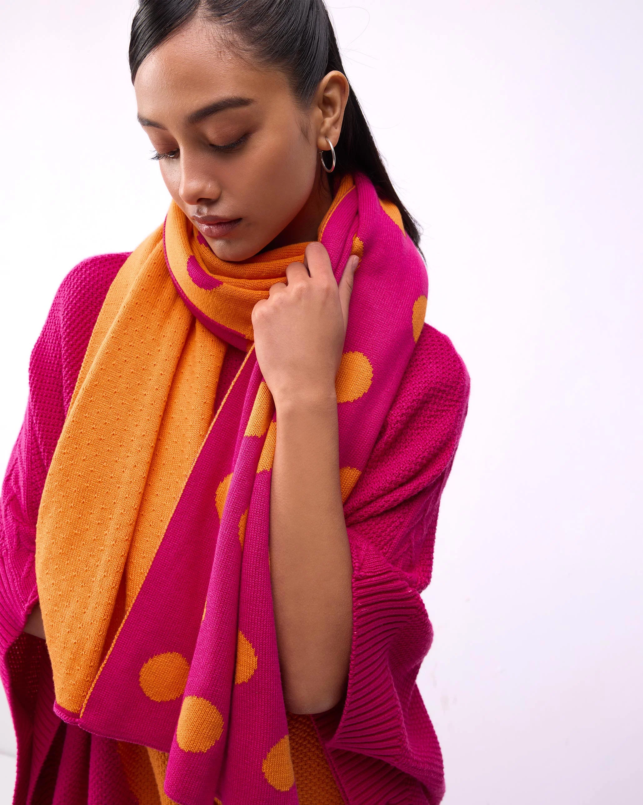 Baggy Sweater - Fuchsia - Image 8