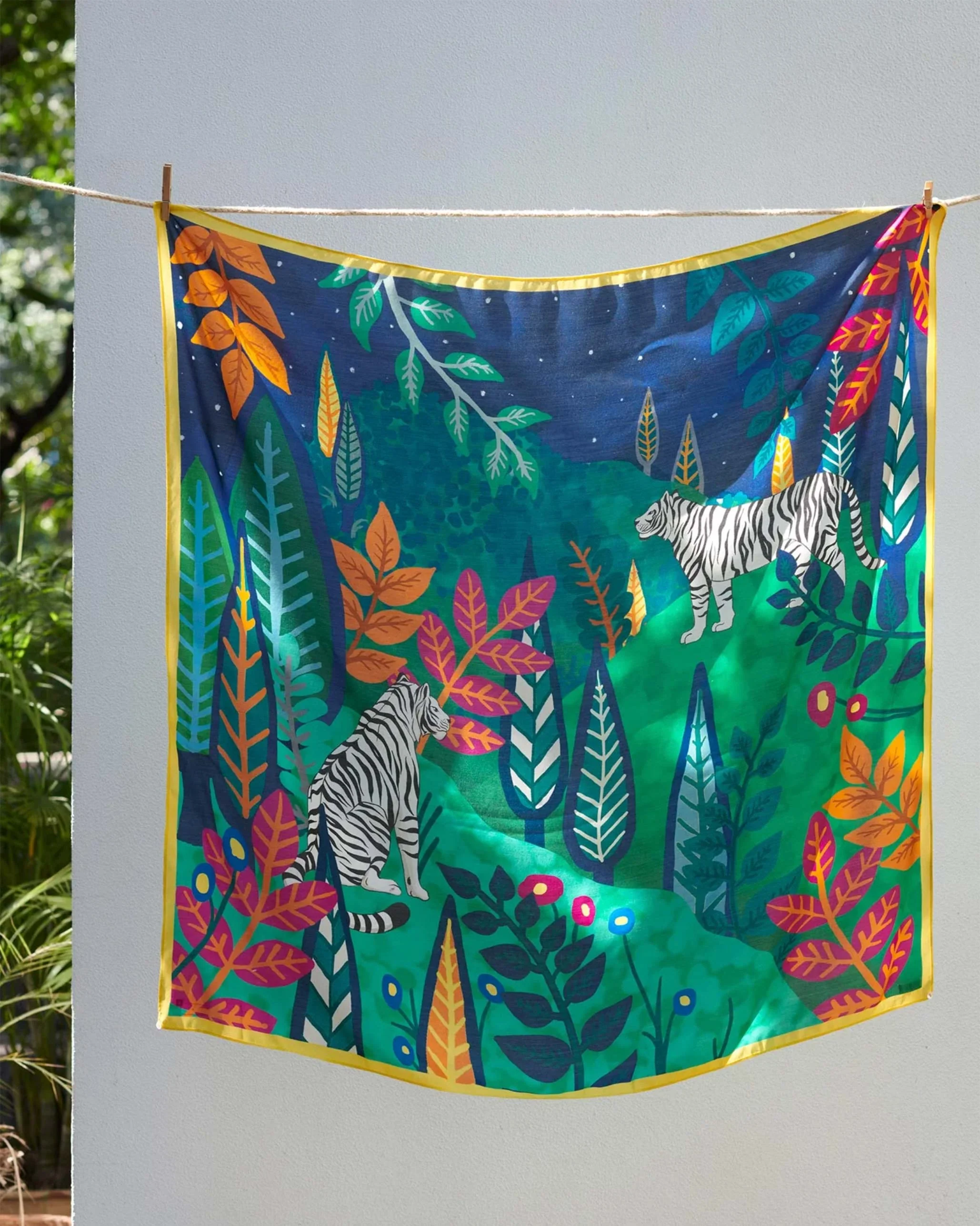 Bagh Scarf - Multi Color - Image 3