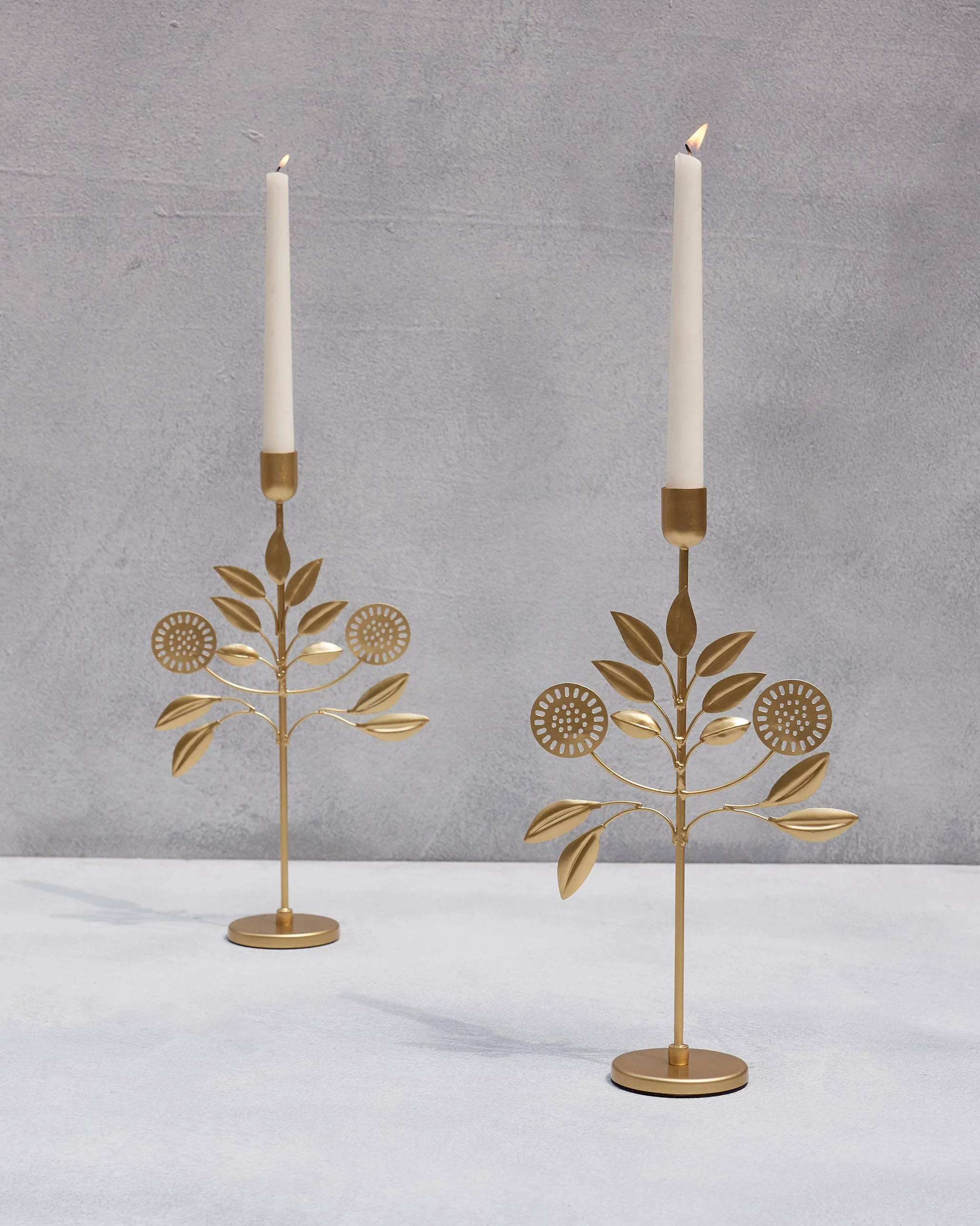 Bahari Candle Stand (Set of 2) - Image 2