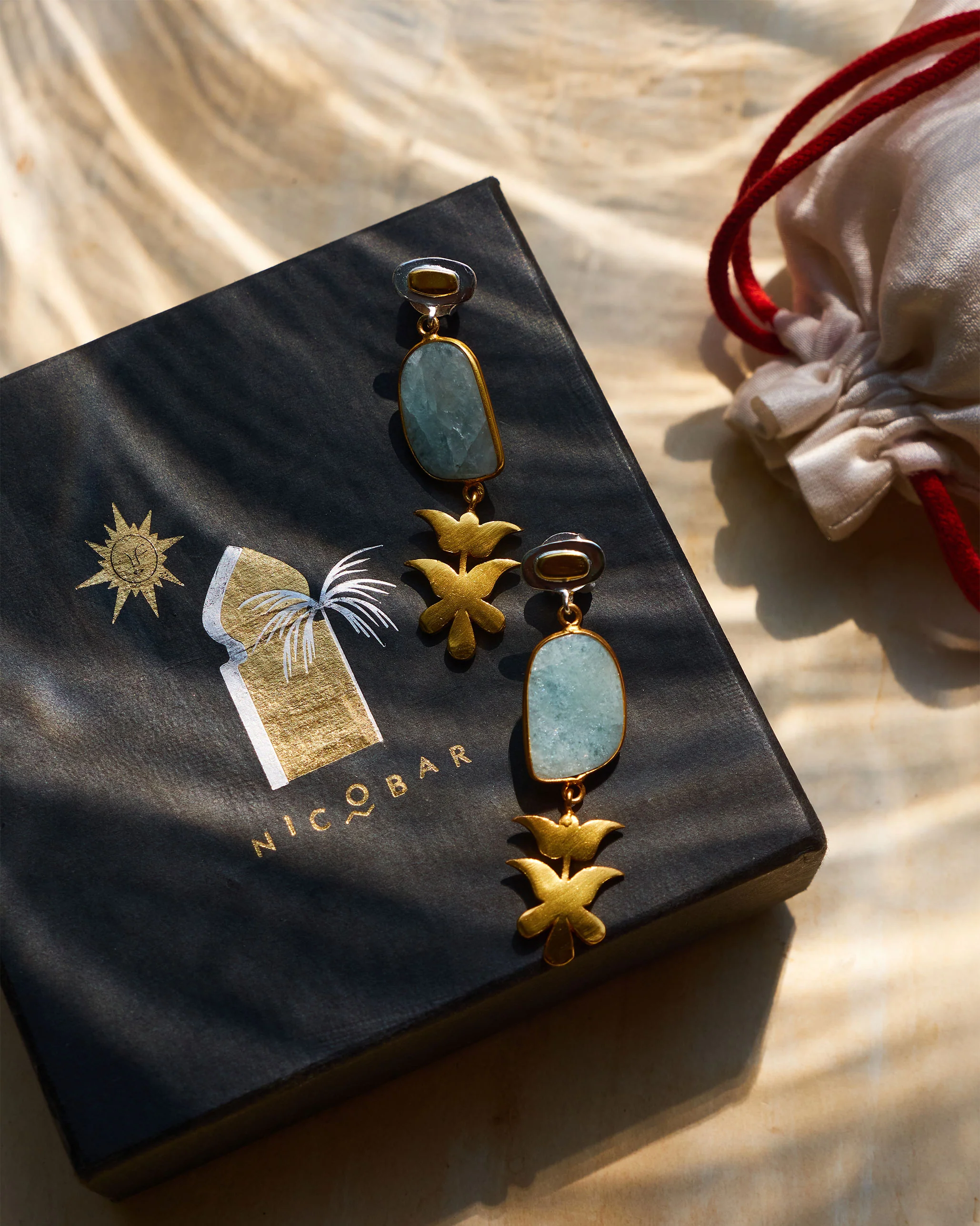Bahari Danglers - Gold - Image 3
