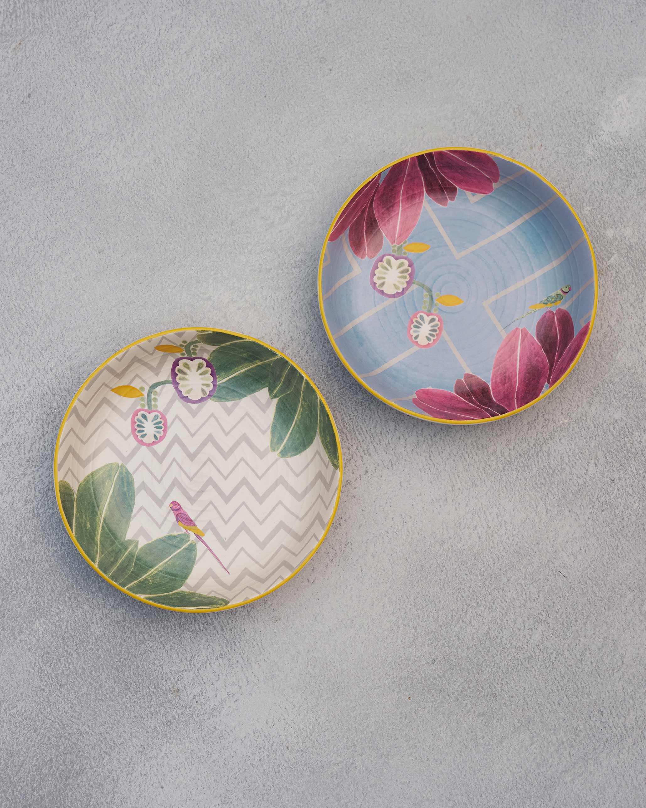 Bahari Shallow Bowl - Set of 2 - Image 4