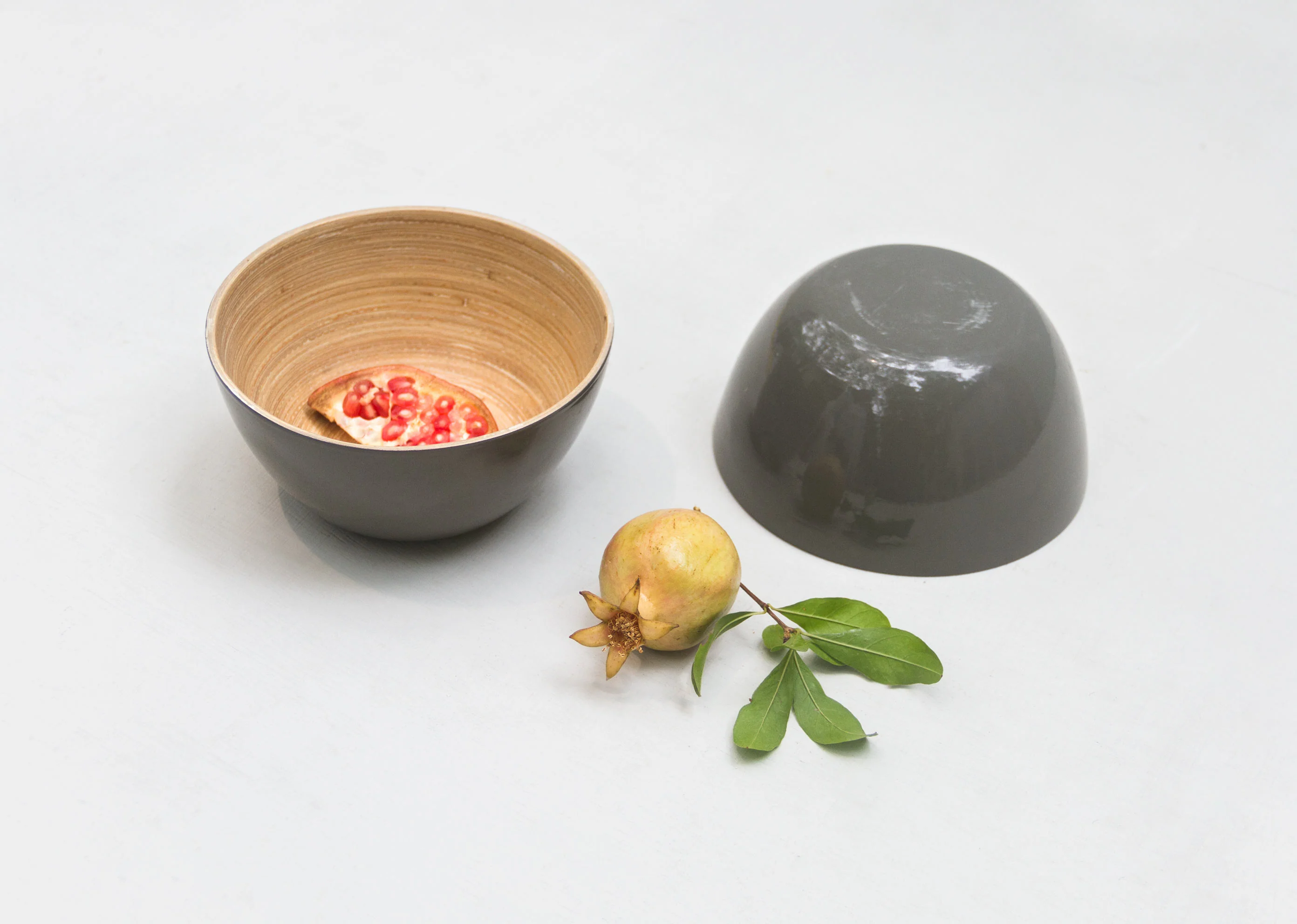 Bamboo Nut Bowl (Set of 2) - Image 3