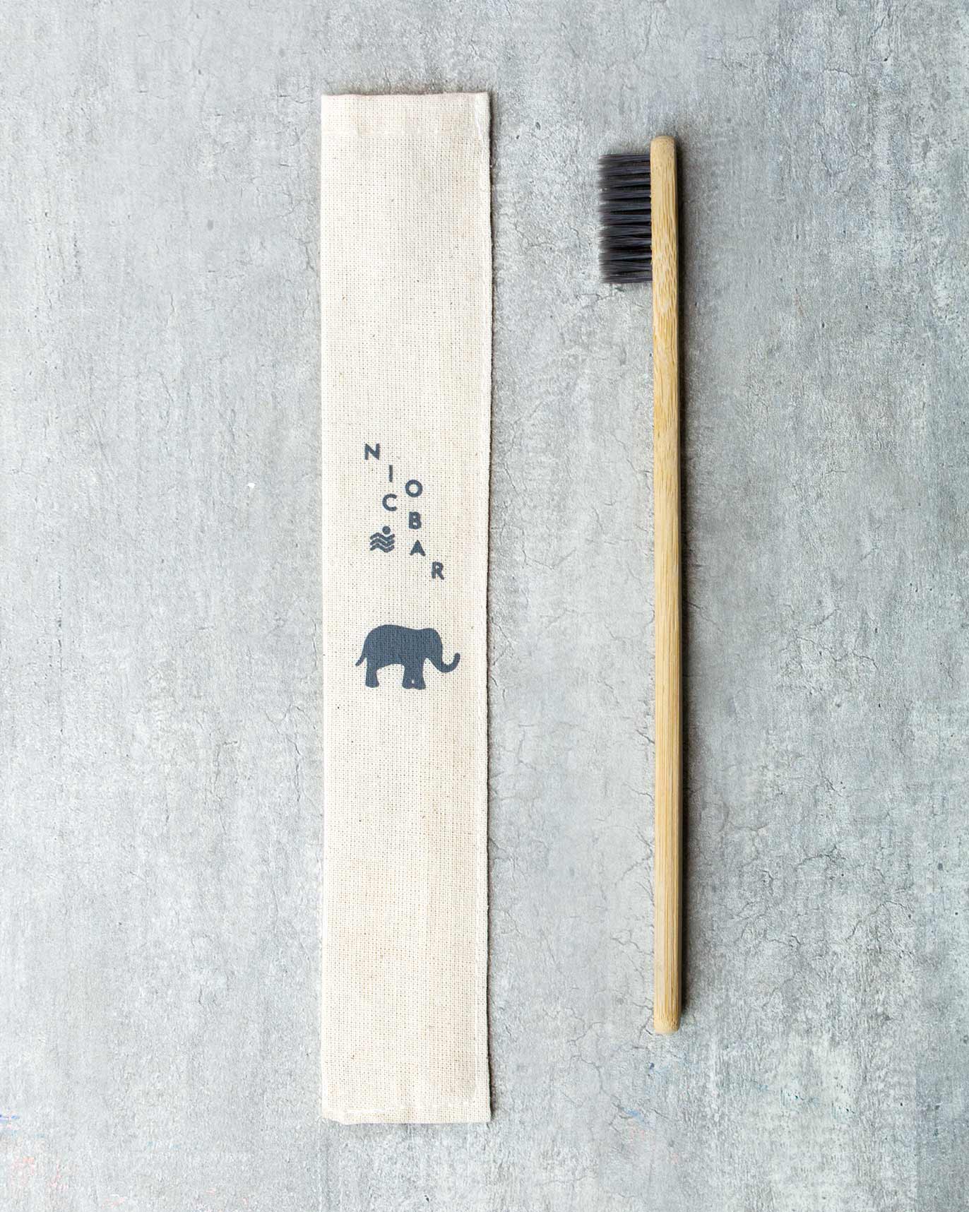 Bamboo Toothbrush - Charcoal - Image 4