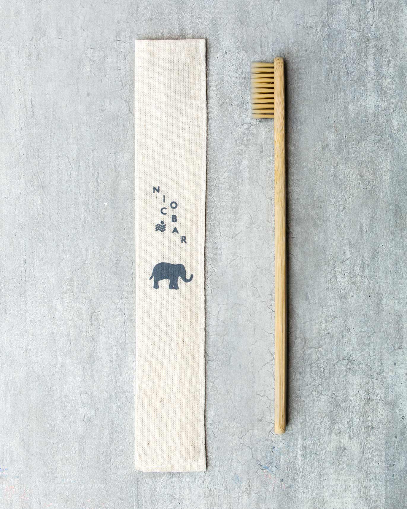 Bamboo Toothbrush - Natural - Image 4