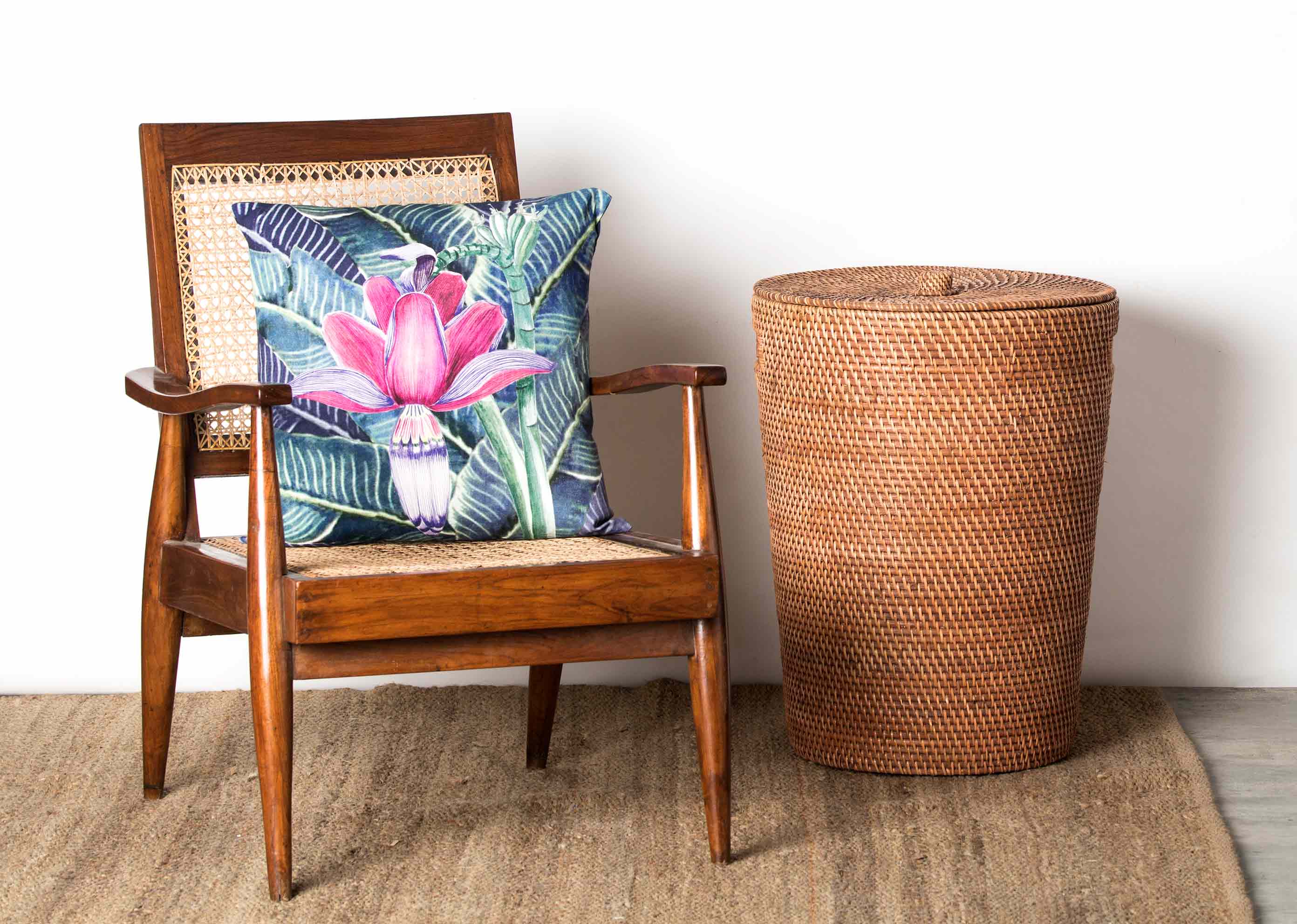 Banana Flower Cushion Cover - Image 3