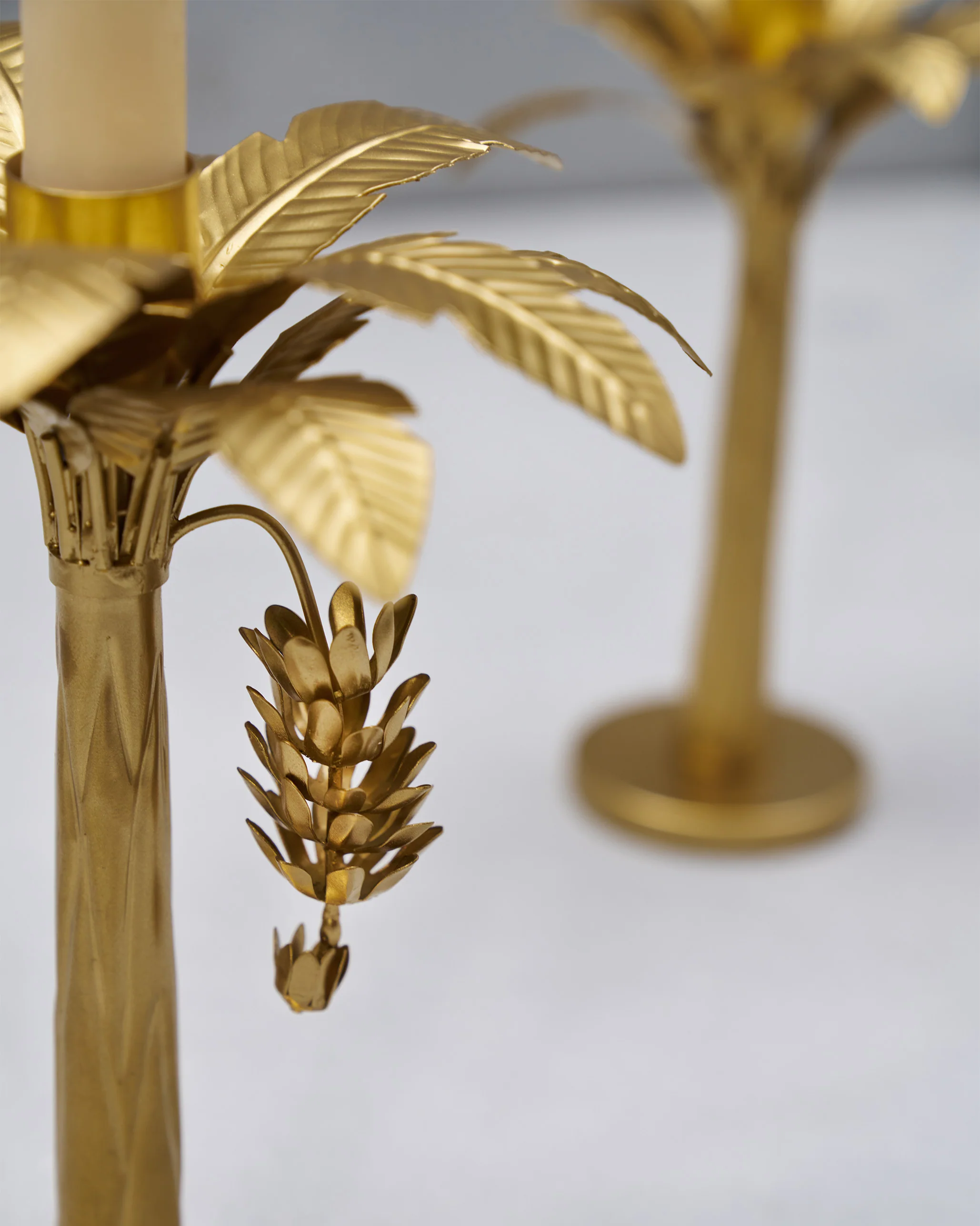 Banana Tree Candle Stands - Set of 2 - Image 2