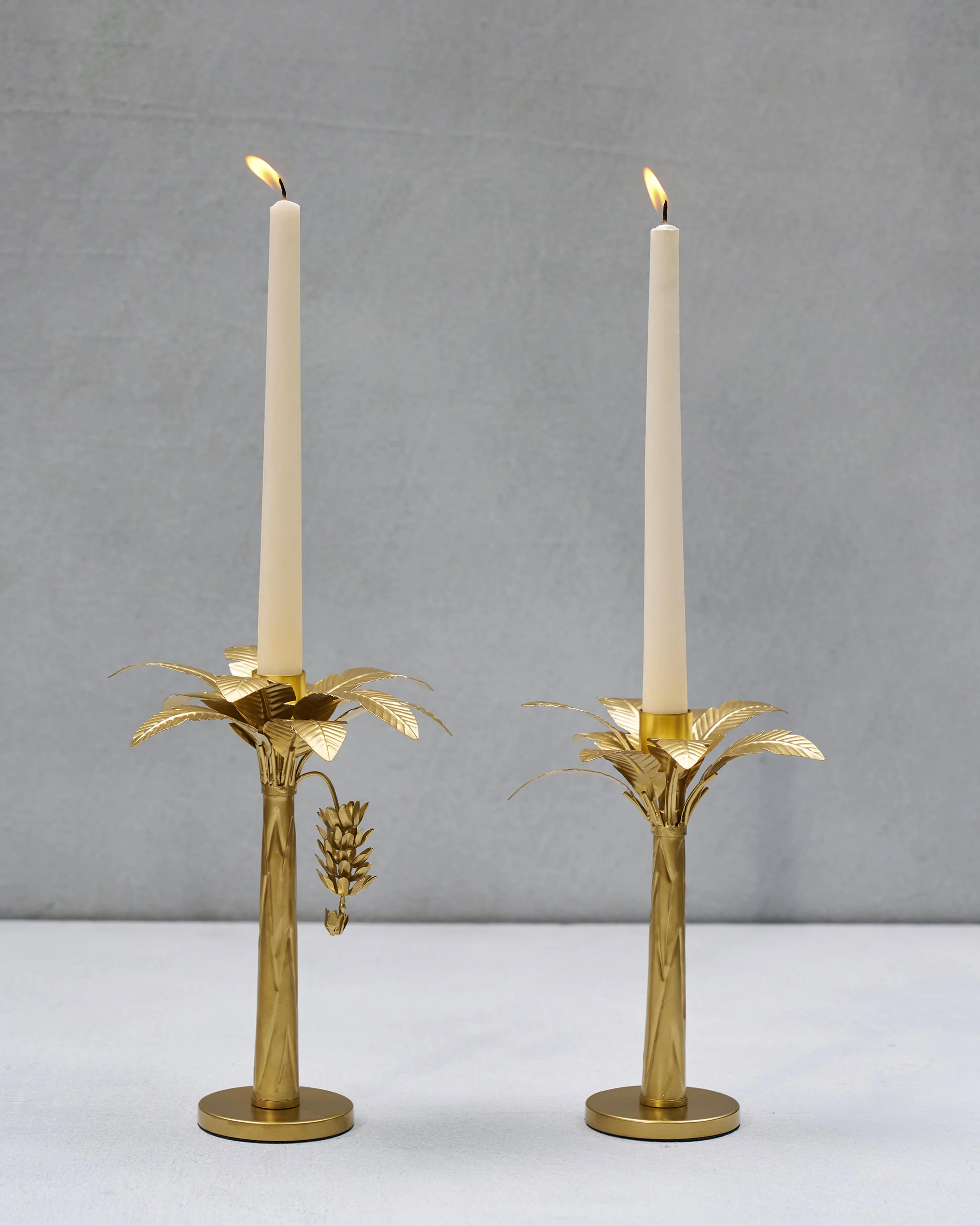 Banana Tree Candle Stands - Set of 2 - Image 3