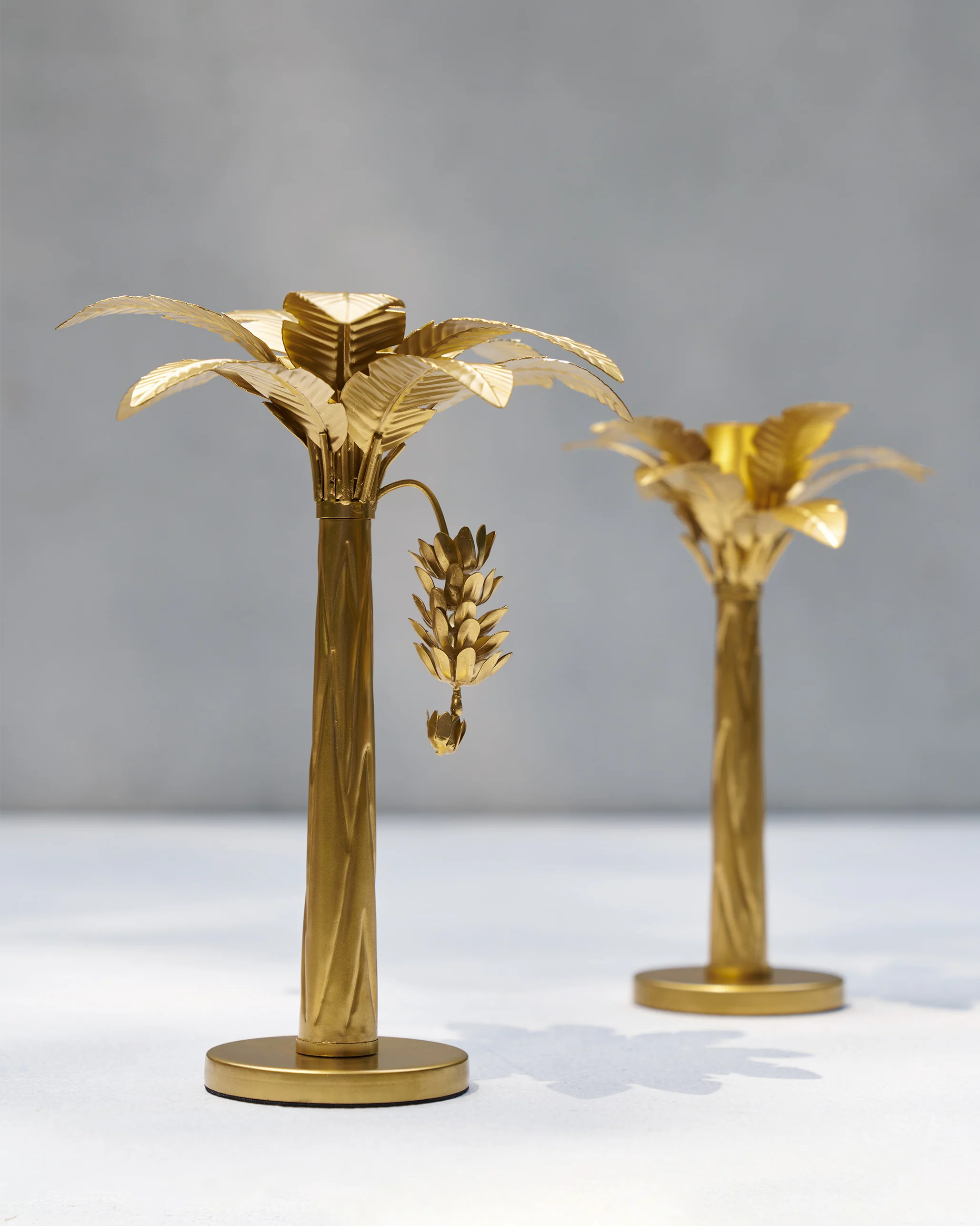Banana Tree Candle Stands - Set of 2 - Image 5