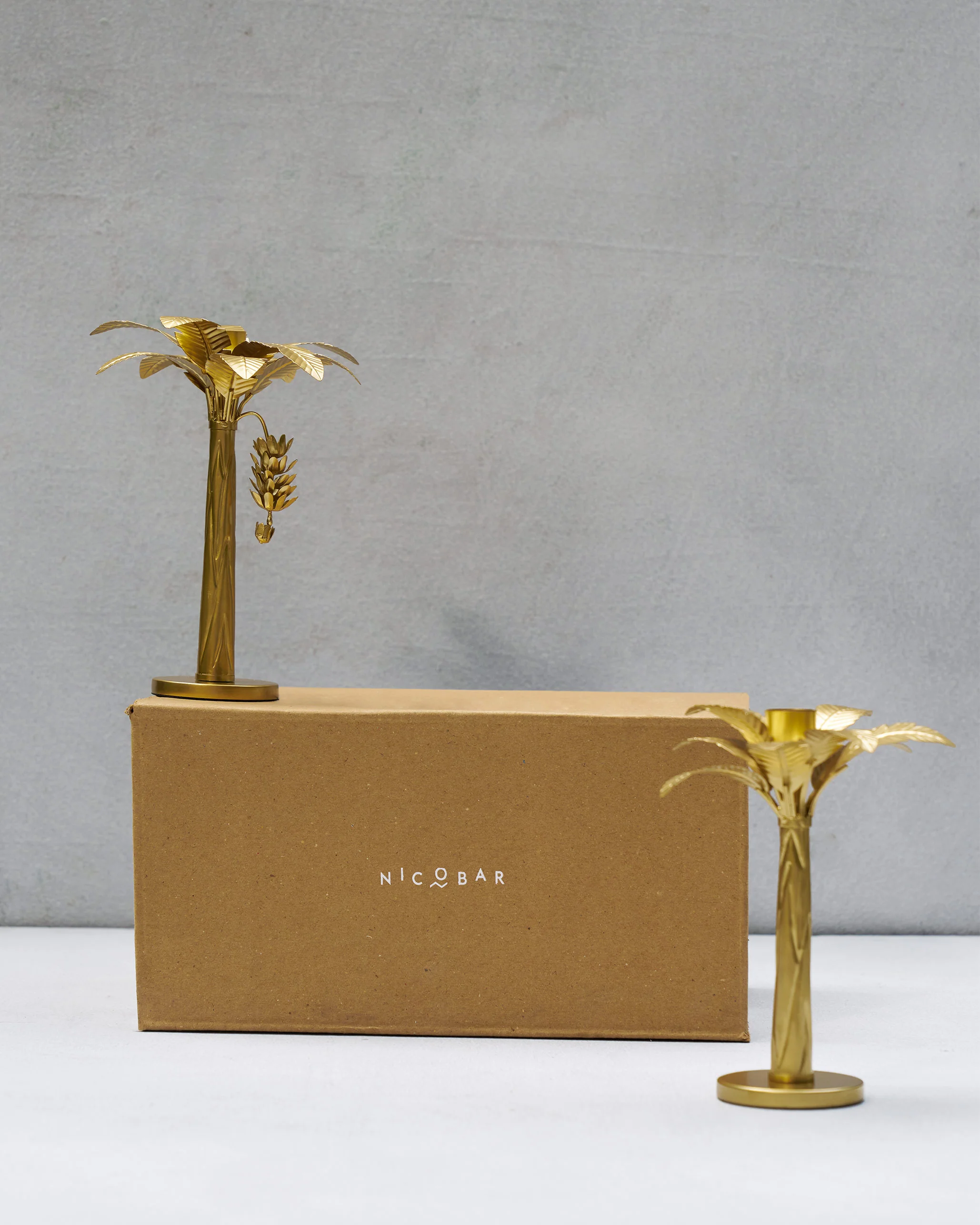 Banana Tree Candle Stands - Set of 2 - Image 6