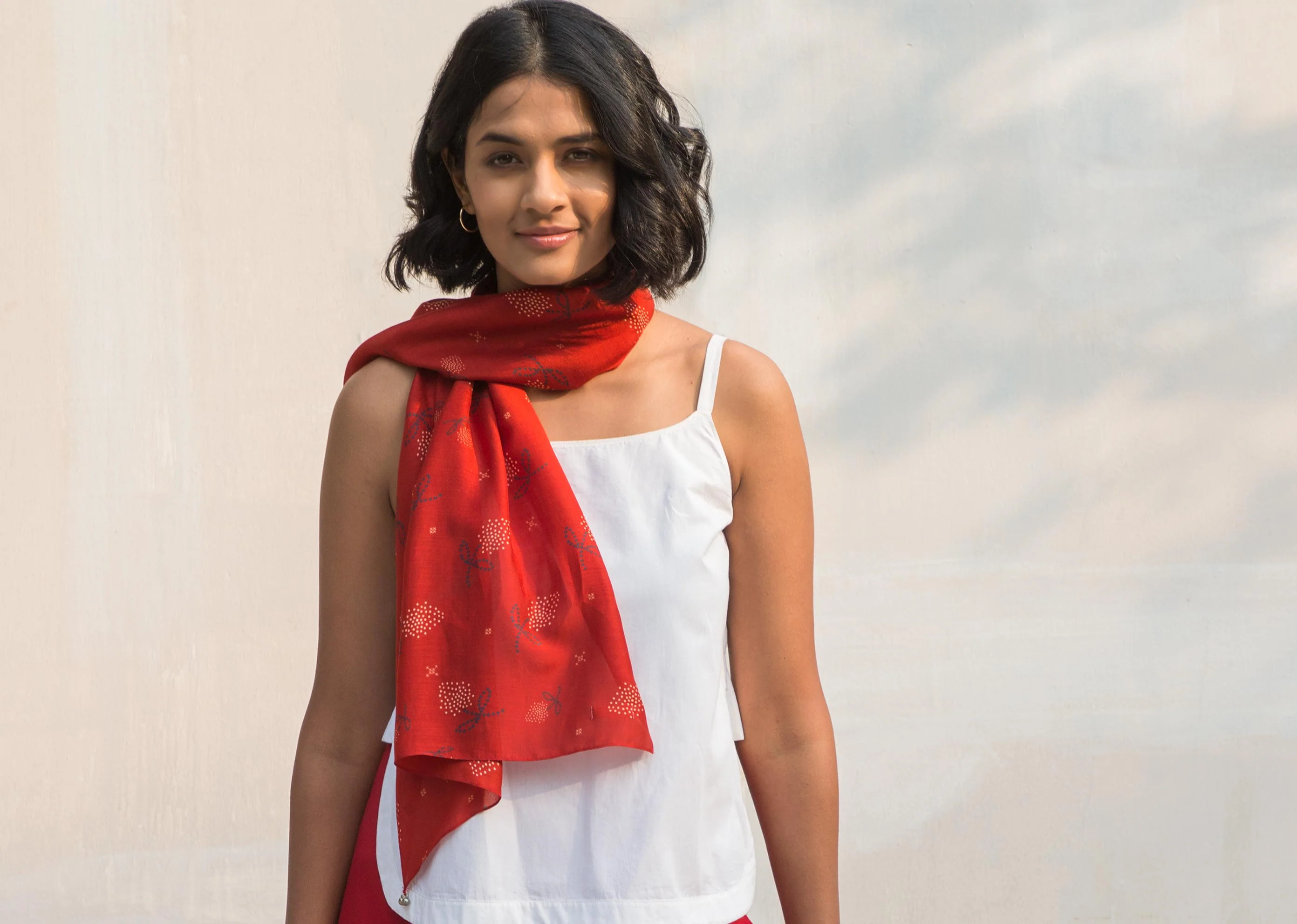 Banjara Flower Scarf - Image 3
