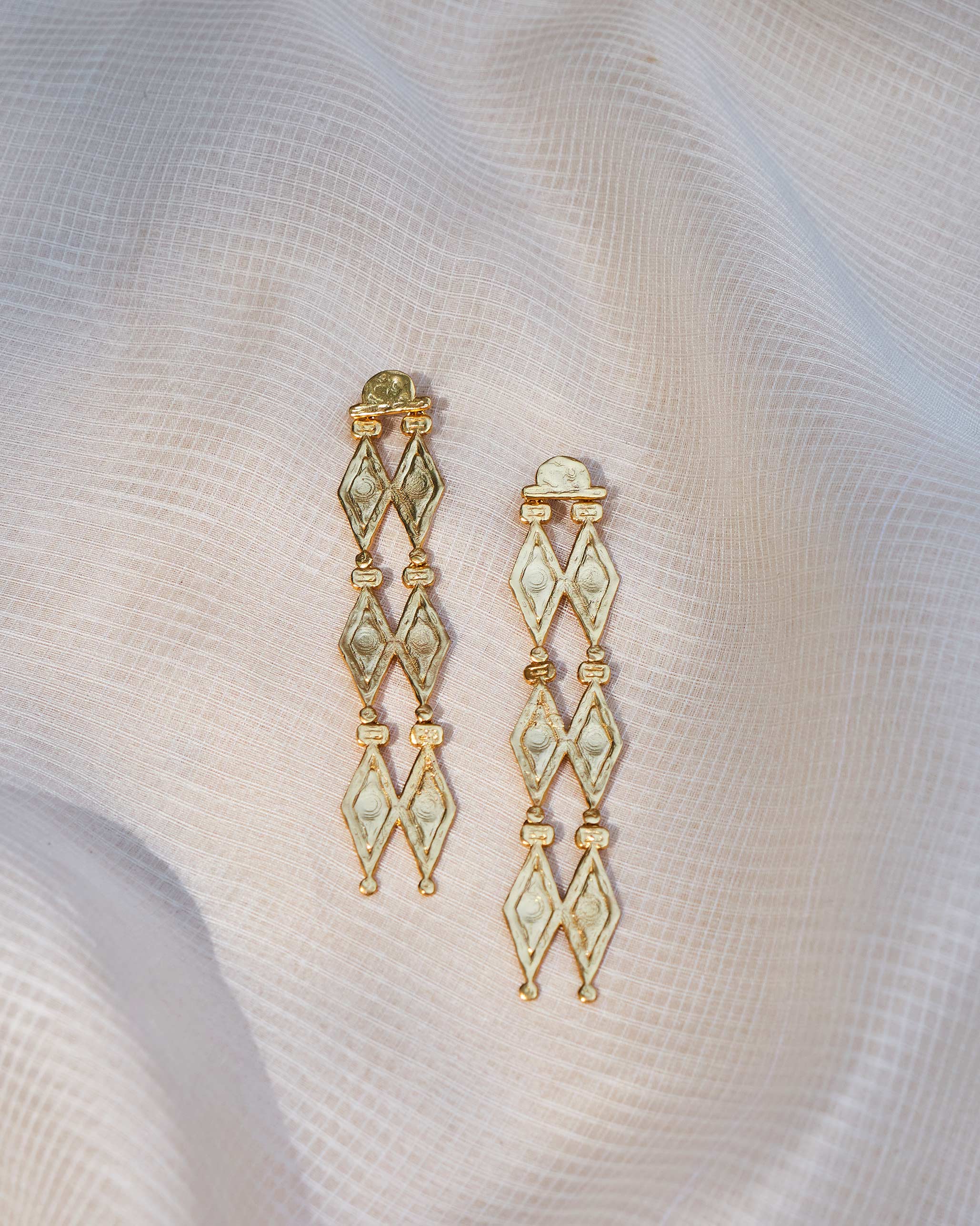 Barfi Danglers - Gold - Image 2