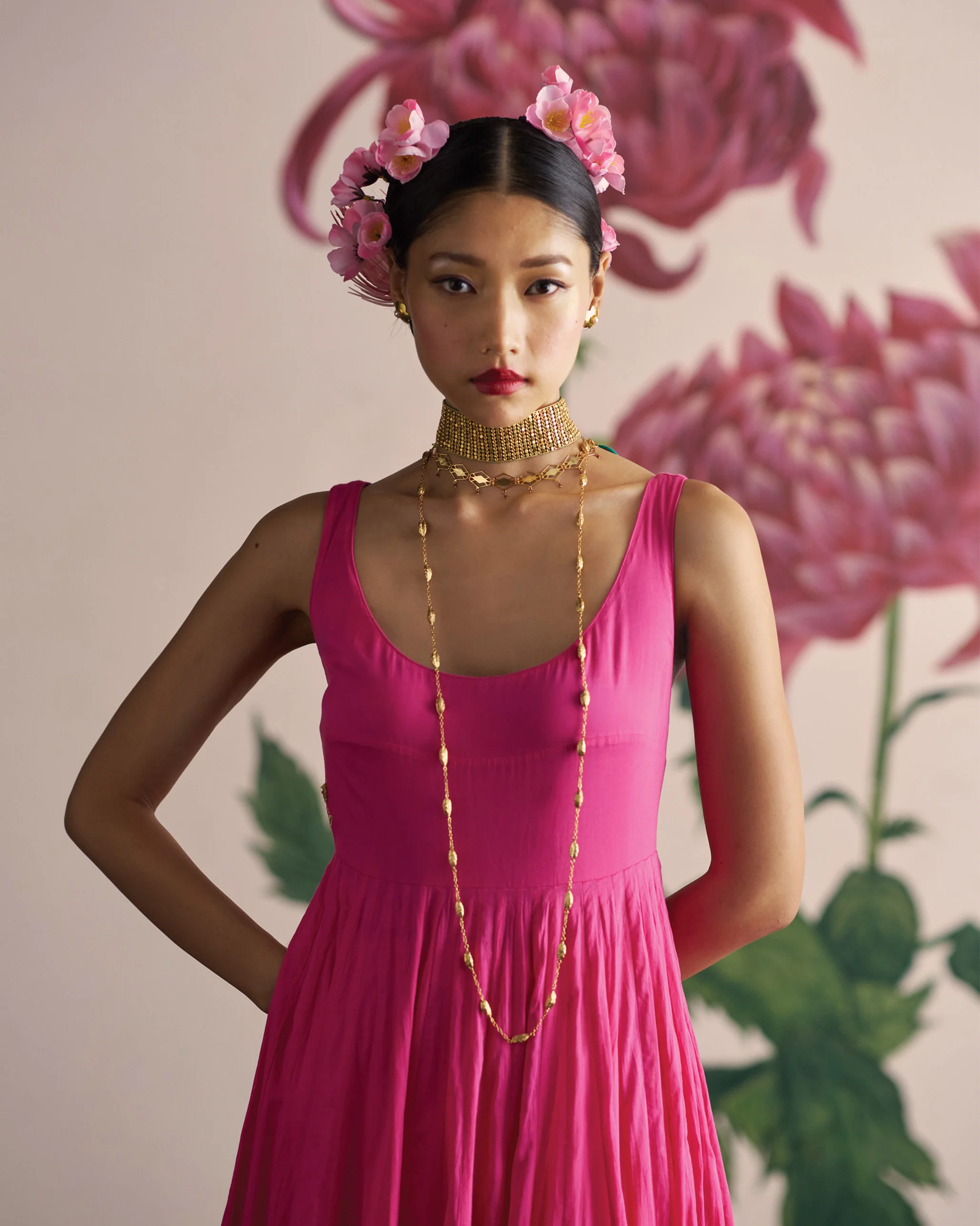 Barfi Necklace - Gold - Image 2