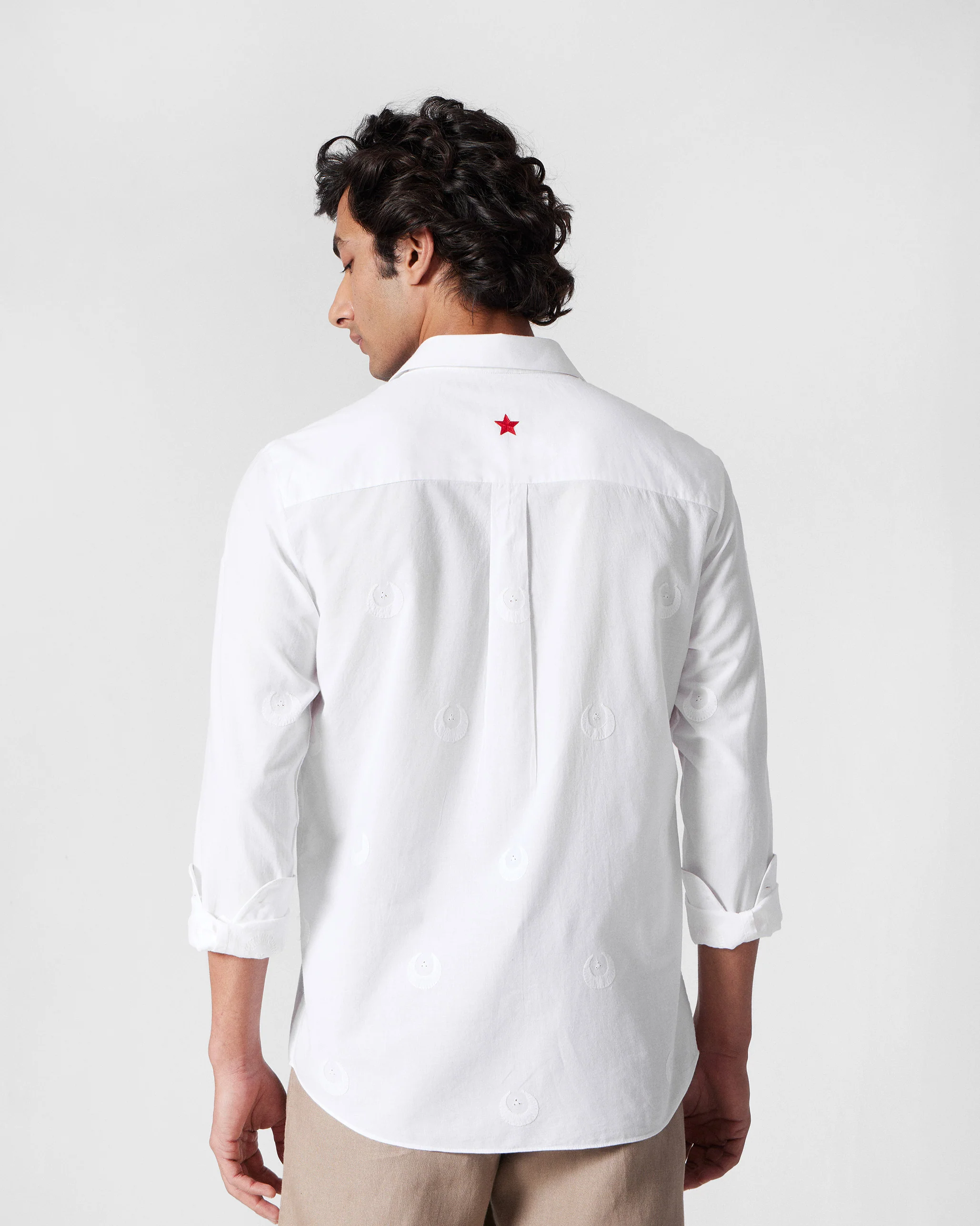 Basalt Shirt - White Embroidered - Image 4