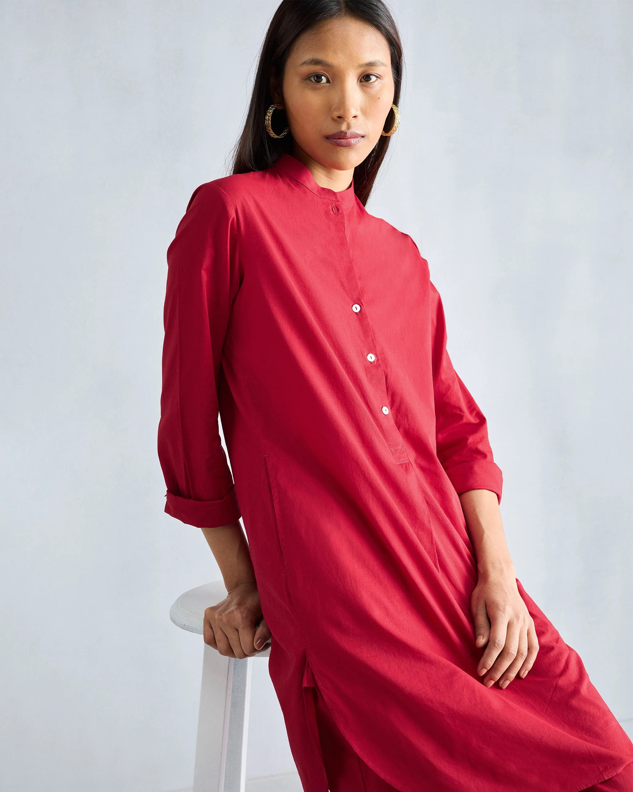 Basic Pyjama - Red - Image 5