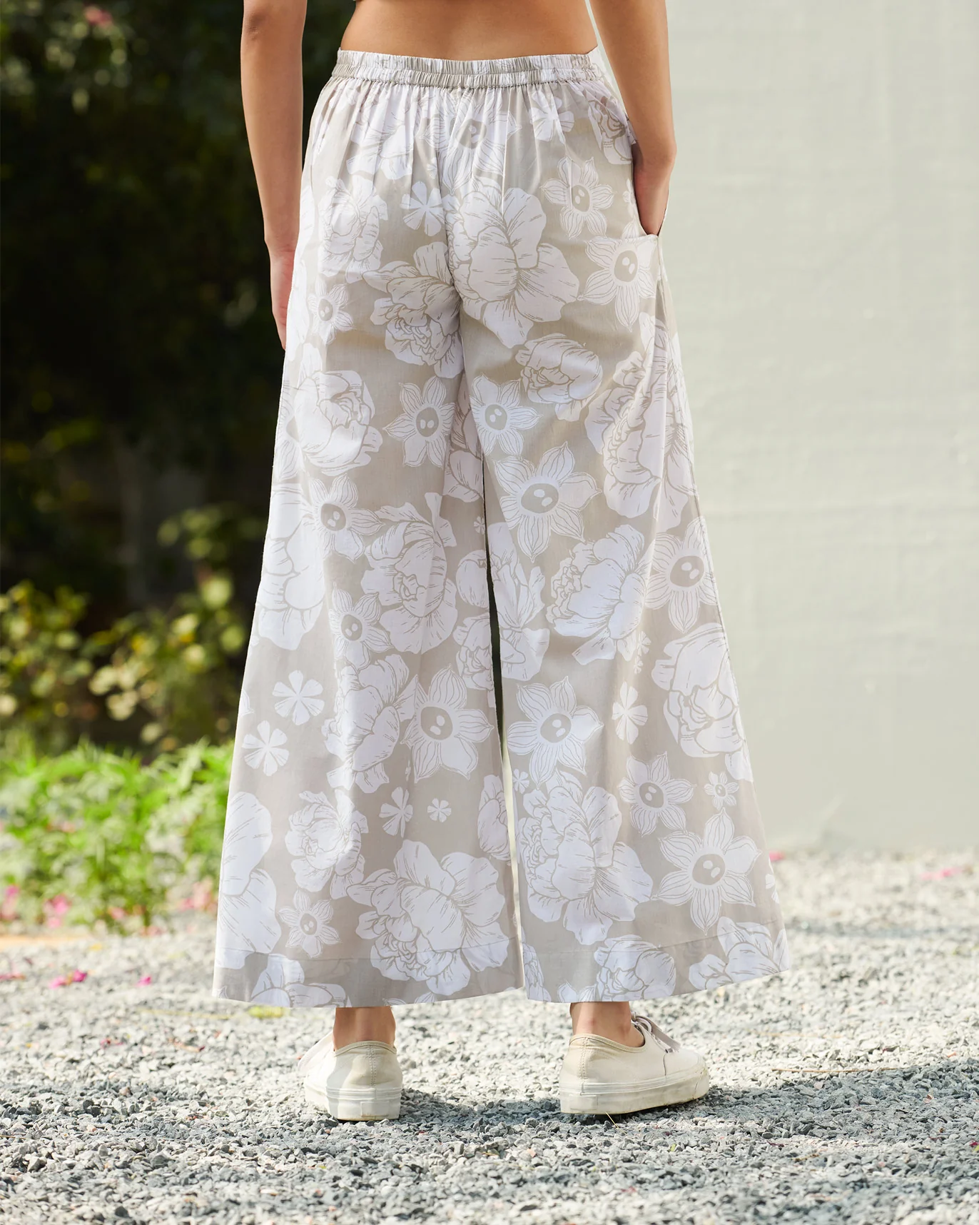 Basic Pyjamas - Grey & White - Image 3