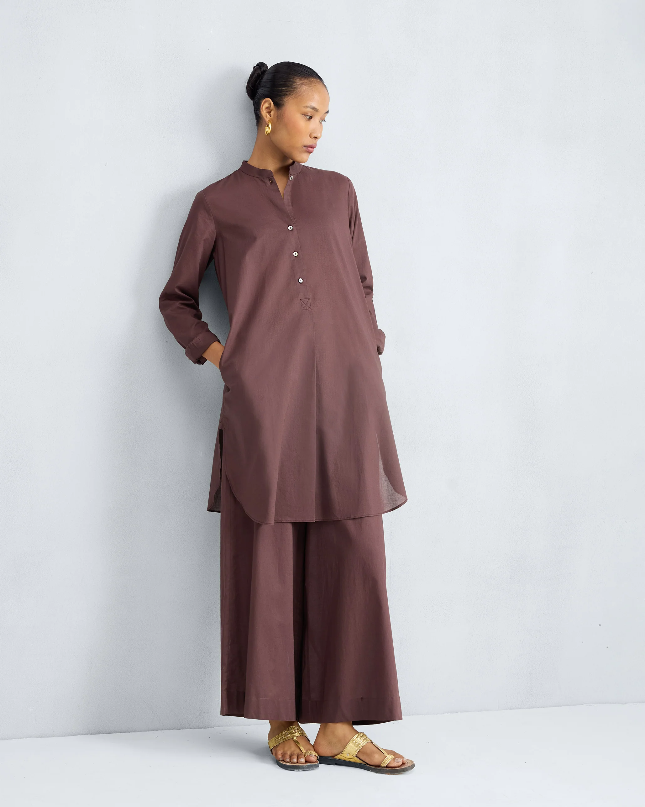Basic Pyjamas - Chocolate Plum - Image 4