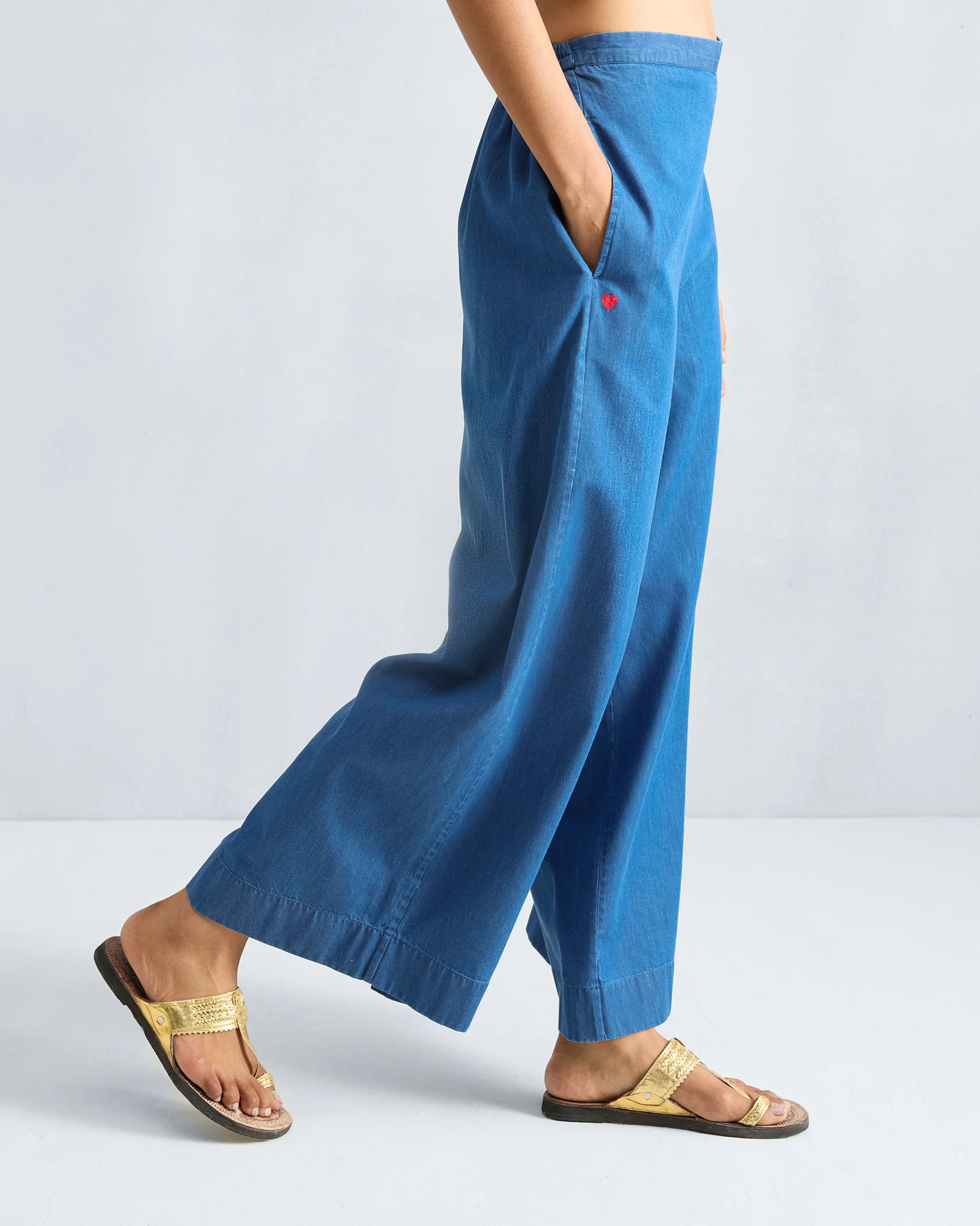 Basic Pyjamas - Denim - Image 2