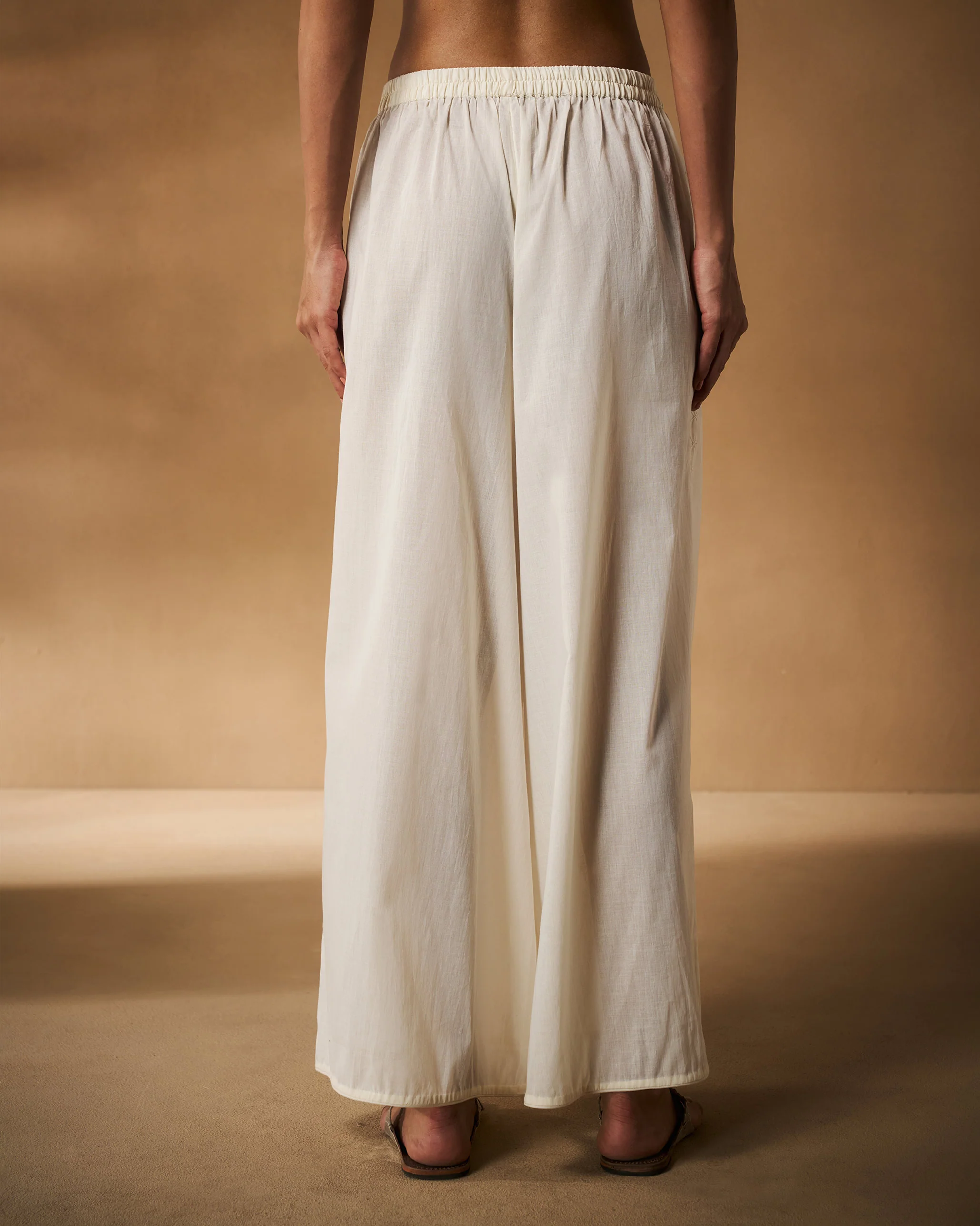Basic Pyjamas - Ivory Chikankari - Image 5