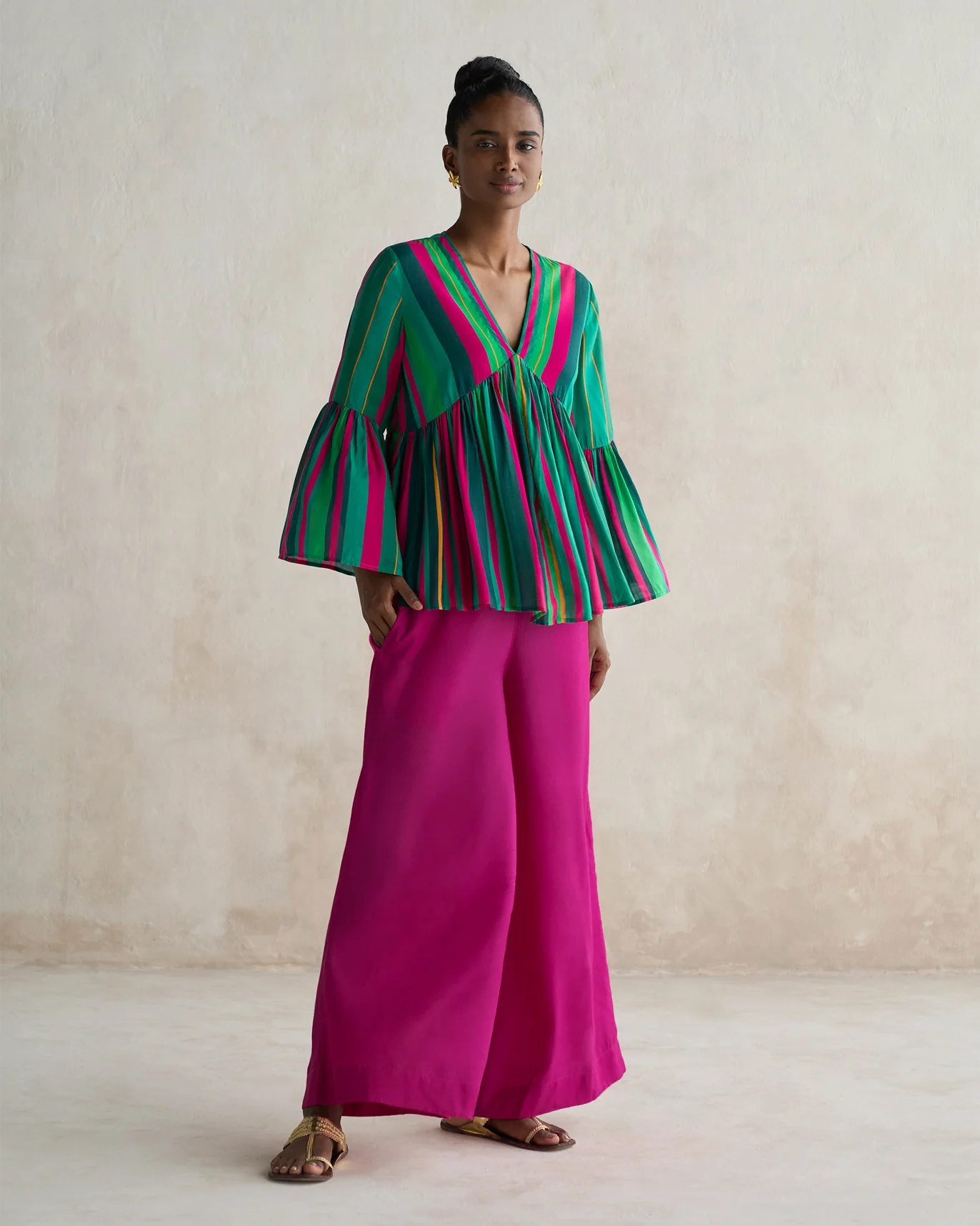 Basic Pyjamas - Magenta - Image 4