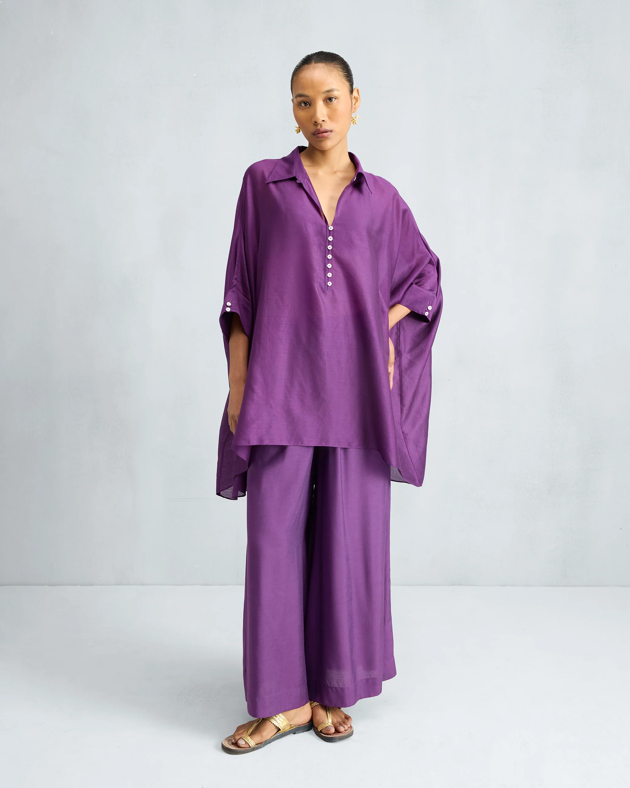 Basic Pyjamas - Purple - Image 4