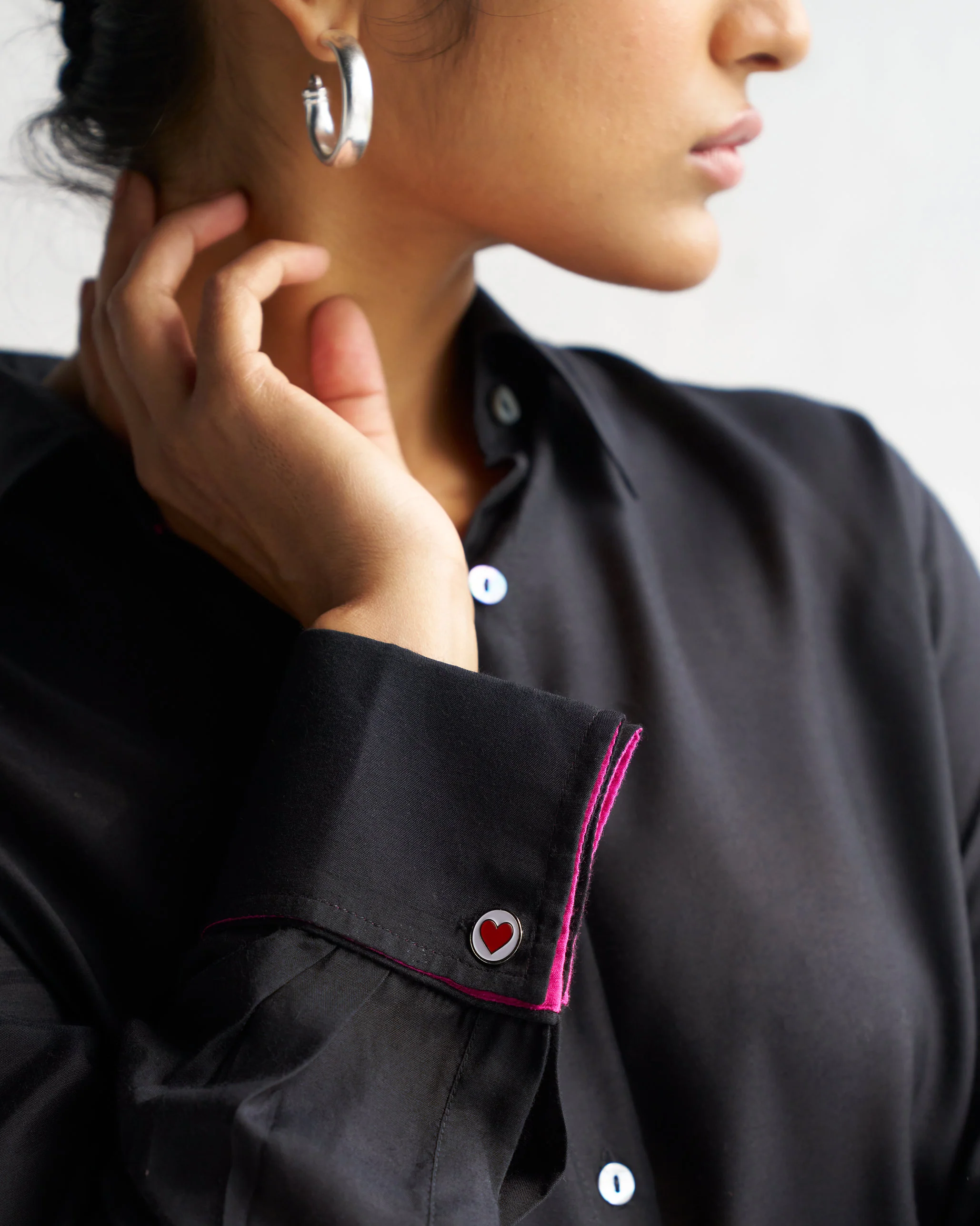 Basic Shirt - Black - Image 2