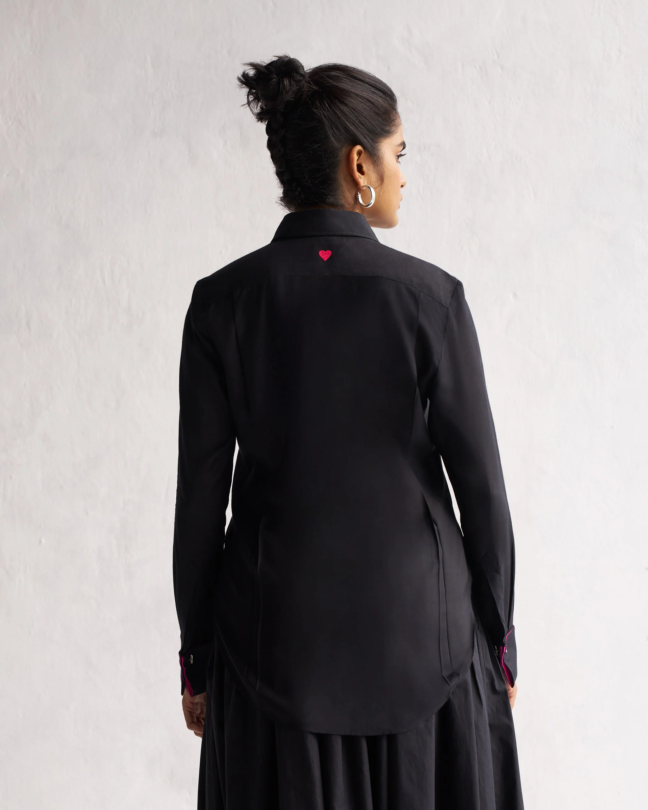 Basic Shirt - Black - Image 4