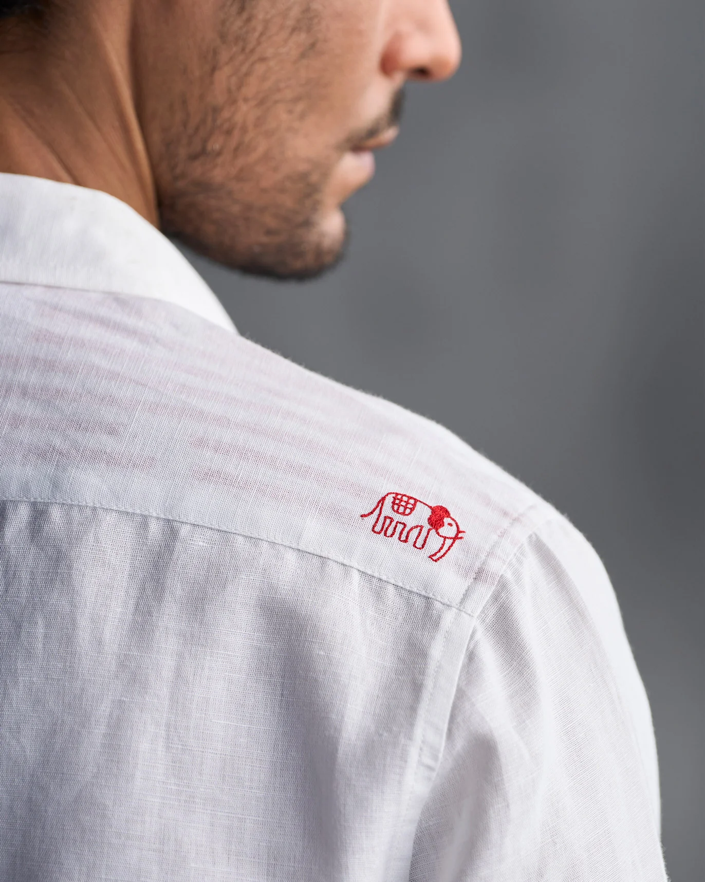Basic Shirt - White - Image 4