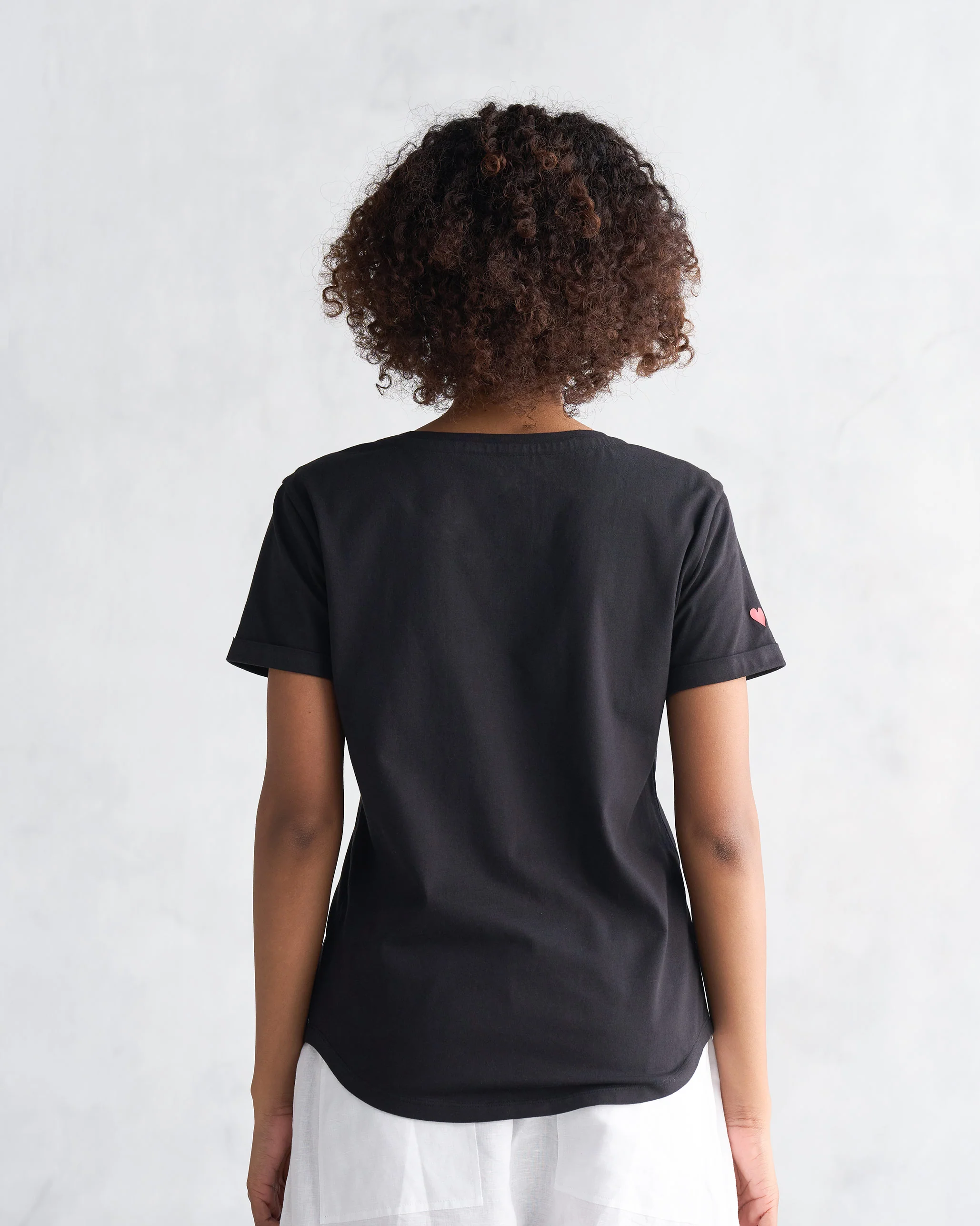Basic T-Shirt - Black - Image 3