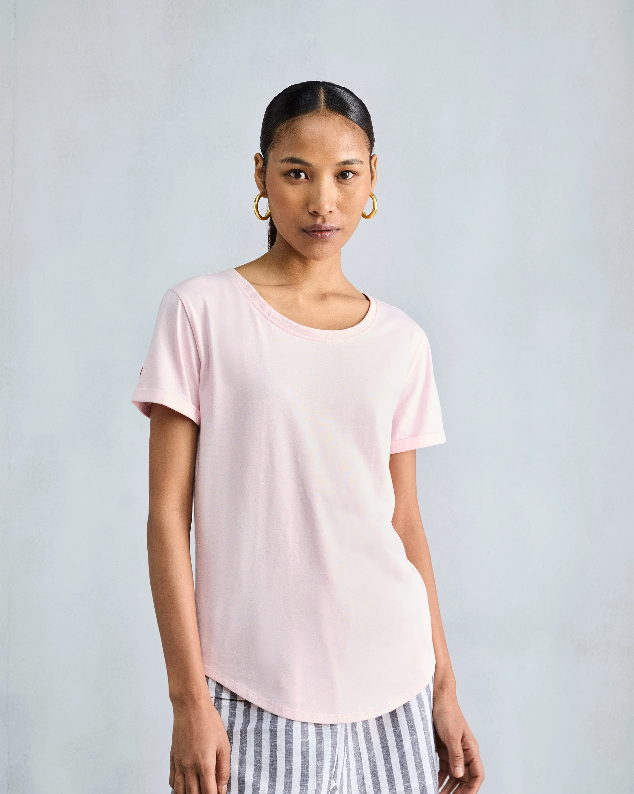 Basic T-Shirt - Blush Pink - Image 2