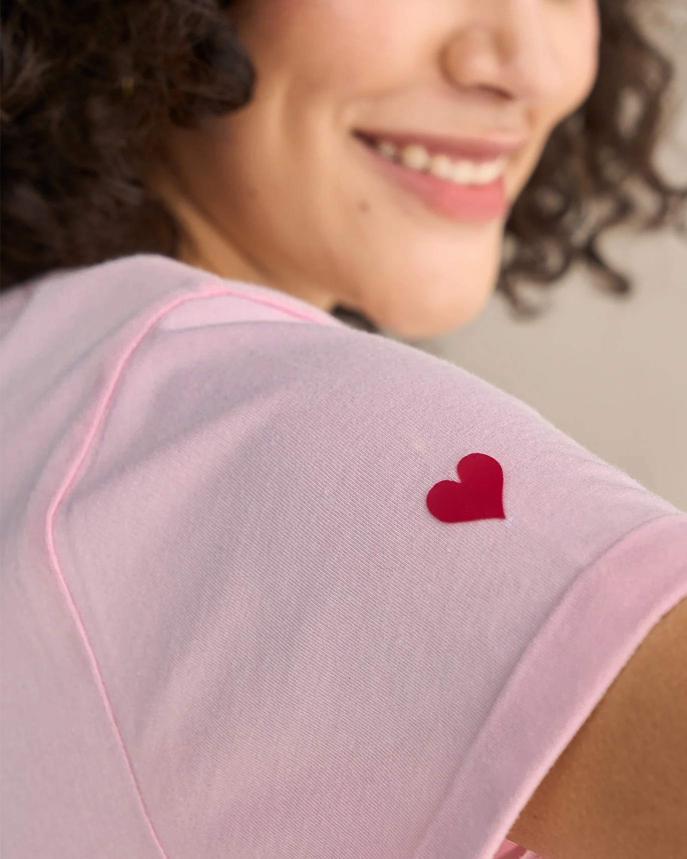 Basic T-Shirt - Pink - Image 2