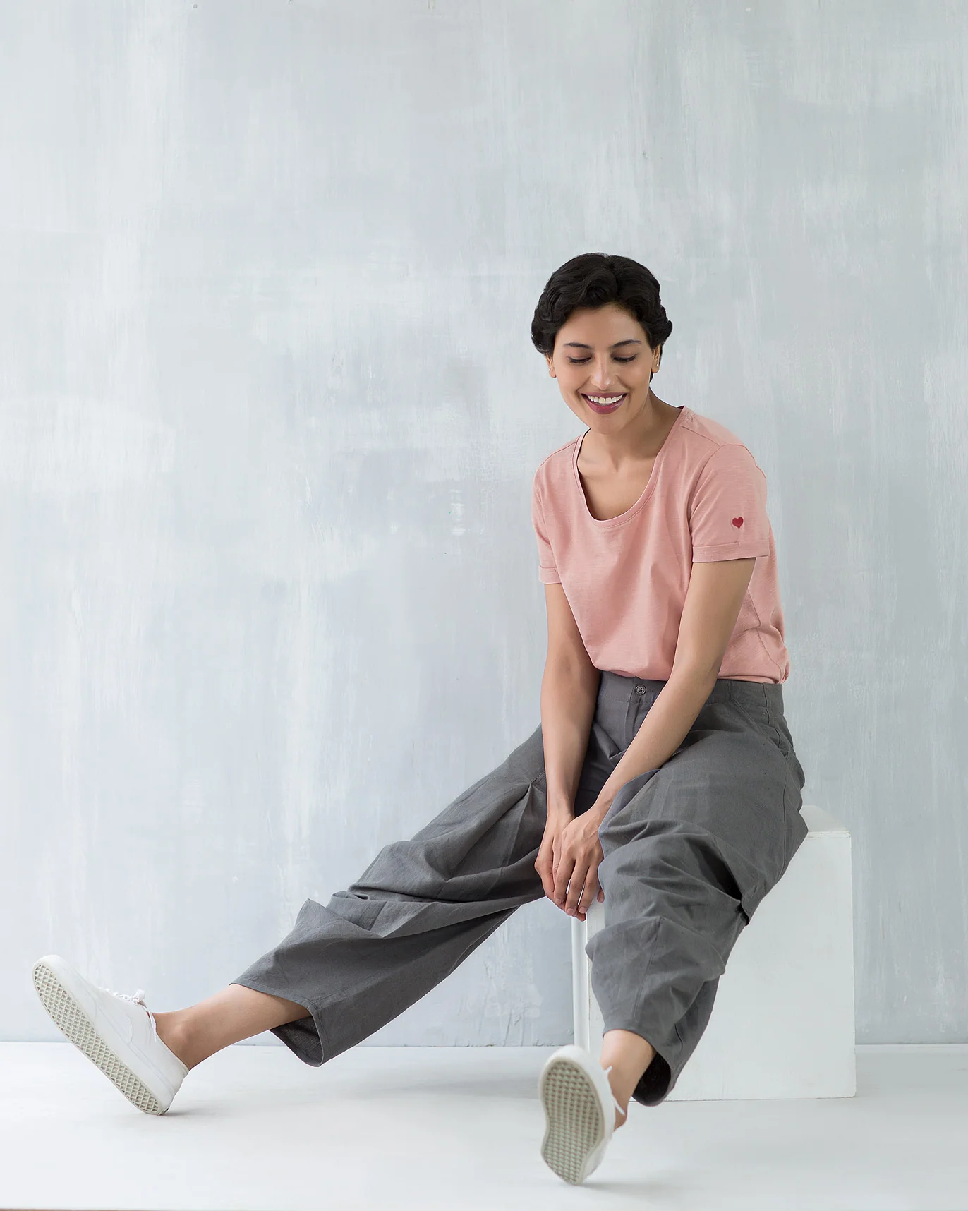 Basic T-shirt - Pink - Image 5