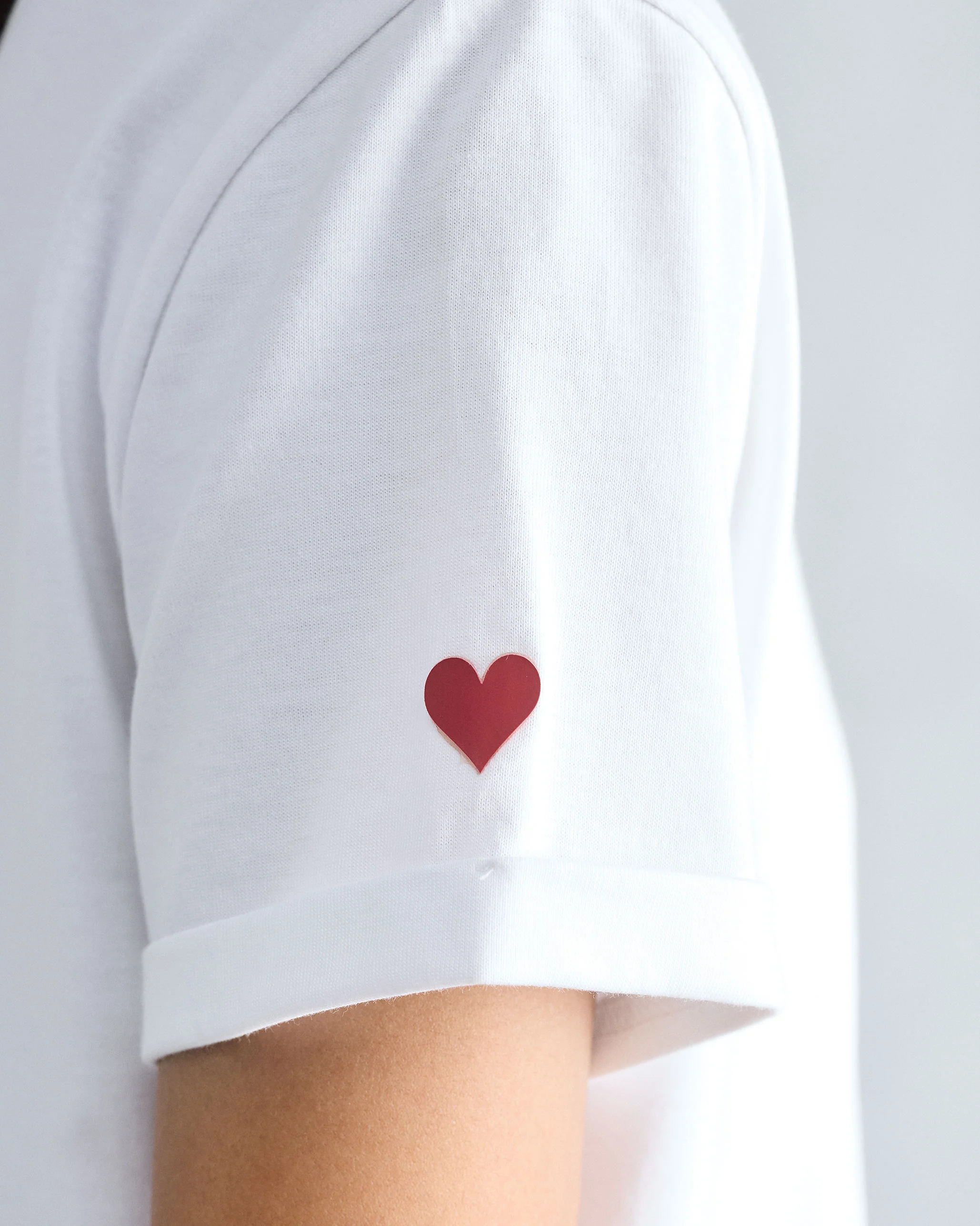 Basic T-Shirt - White - Image 5