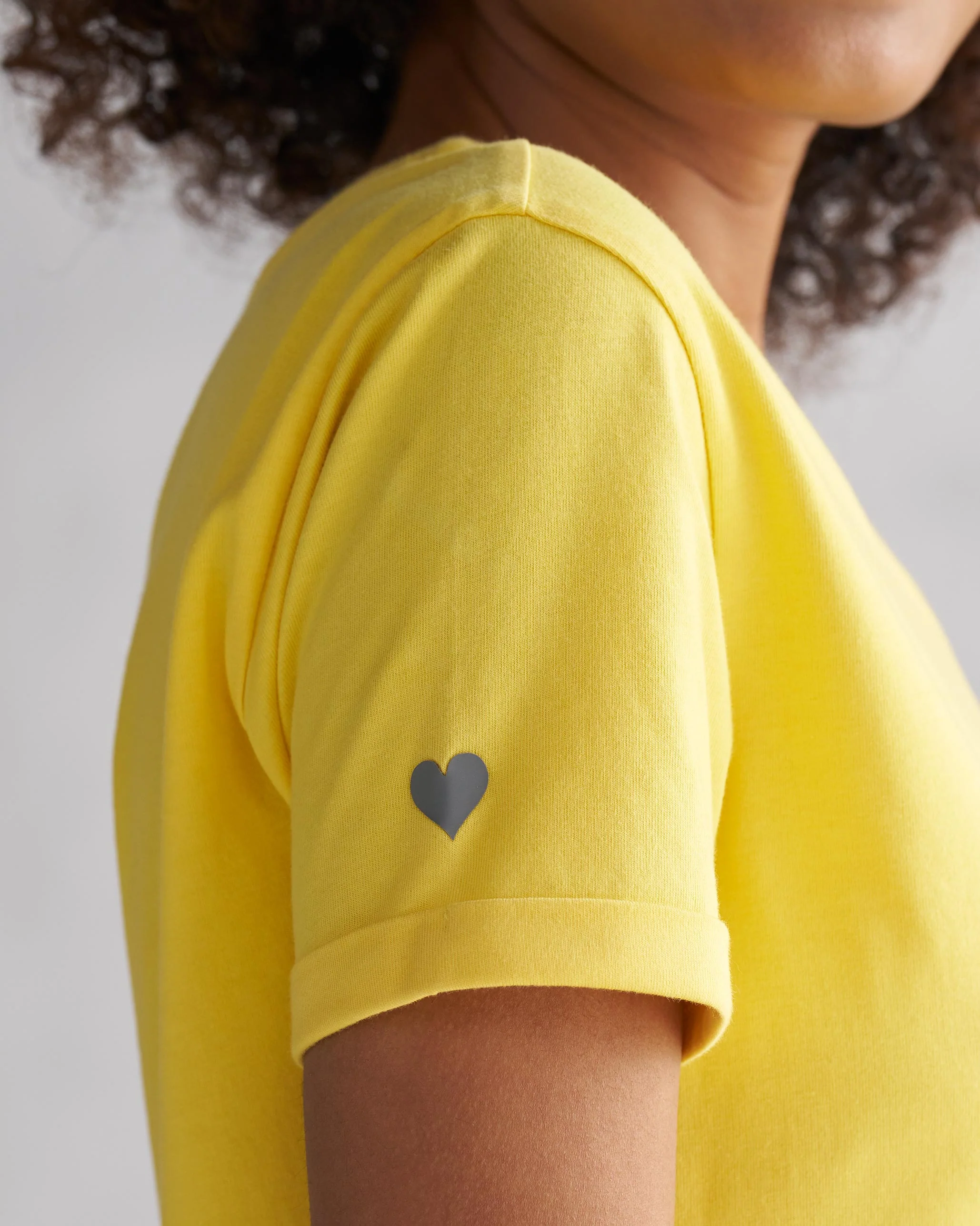 Basic T-Shirt - Yellow - Image 2