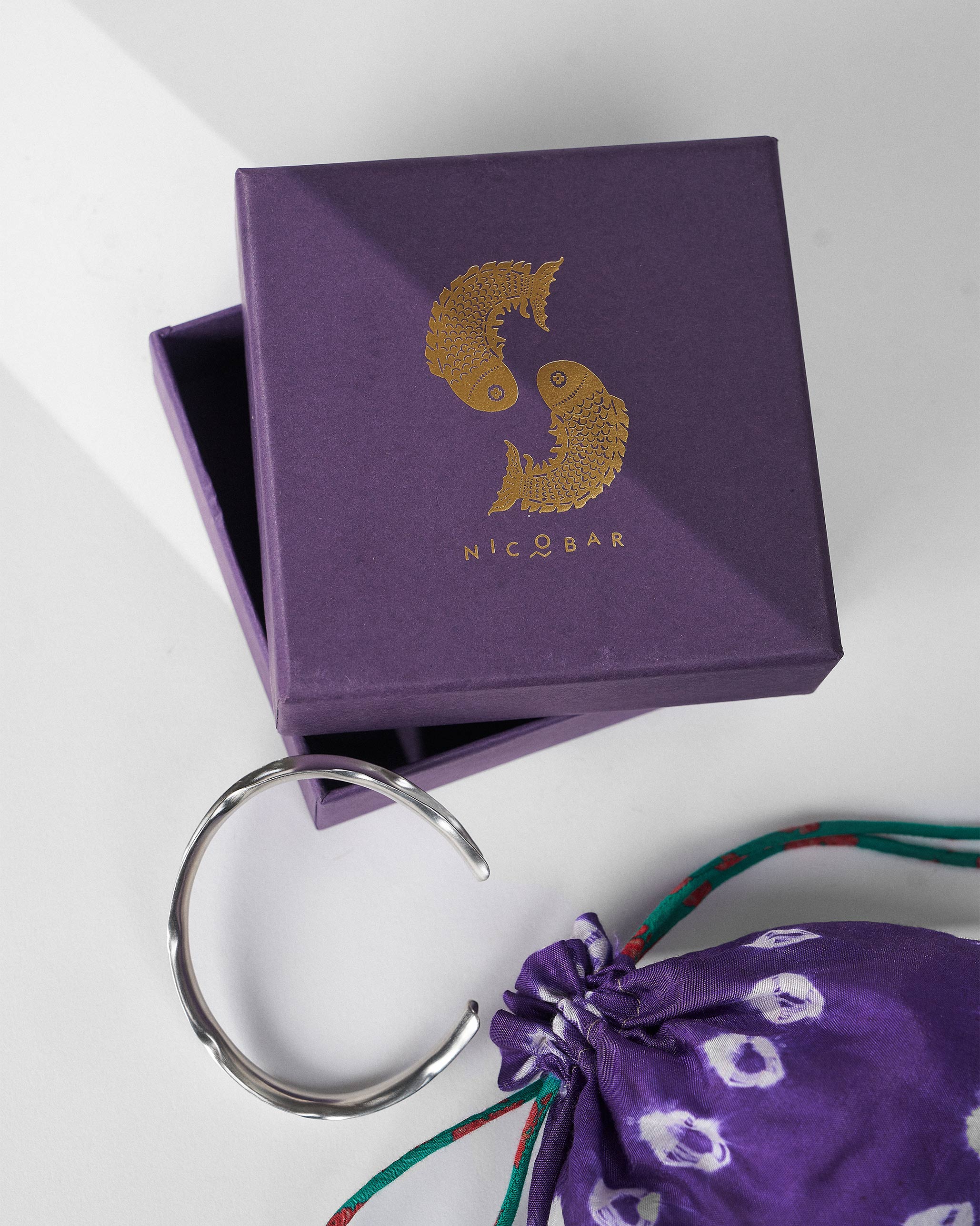 Batur Bangle Thin - Silver - Image 5