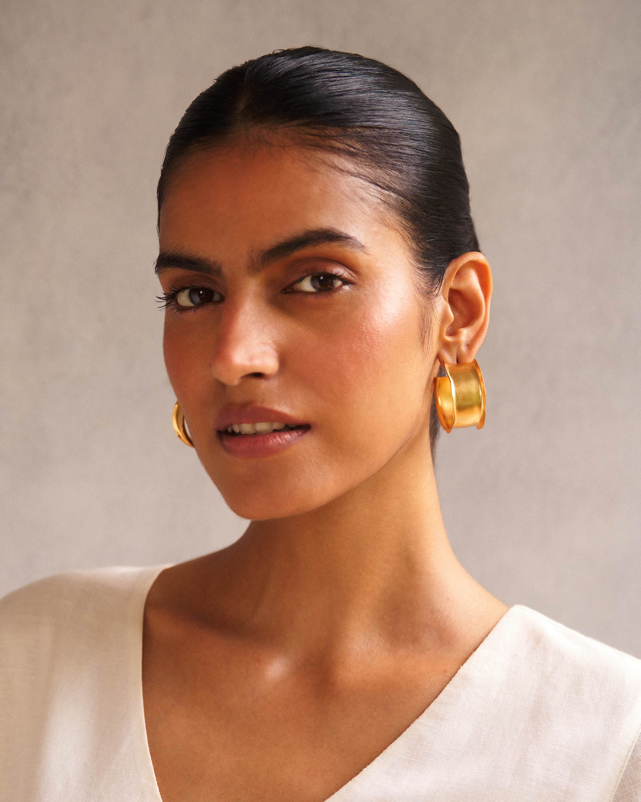 Batur Hoops Thick - Gold - Image 4