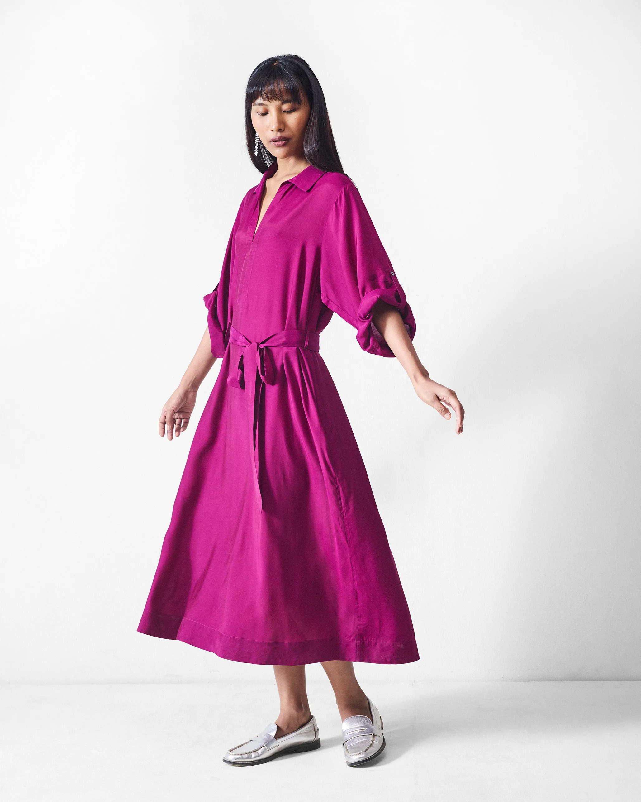 Bay Dress - Mulberry