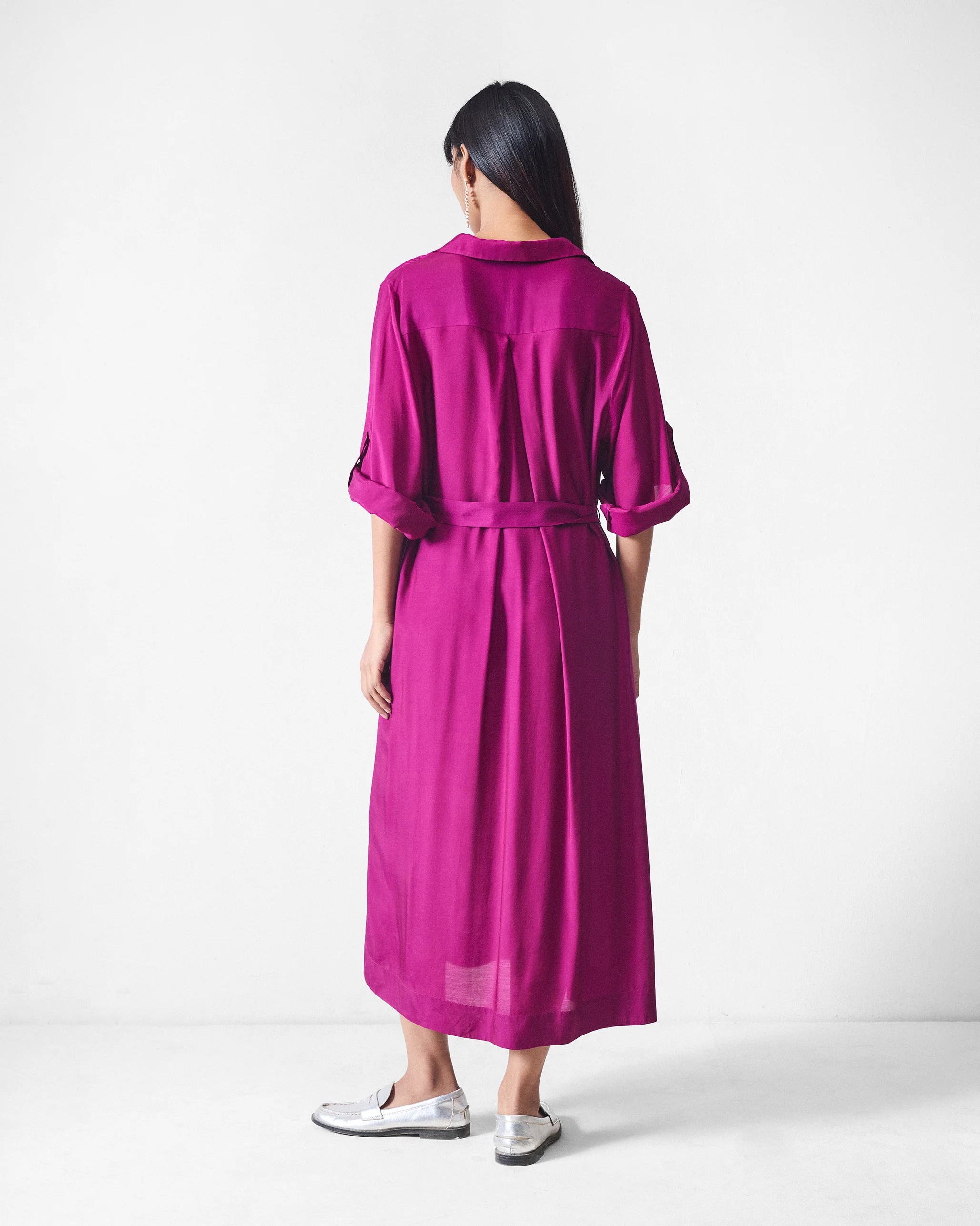 Bay Dress - Mulberry - Image 2