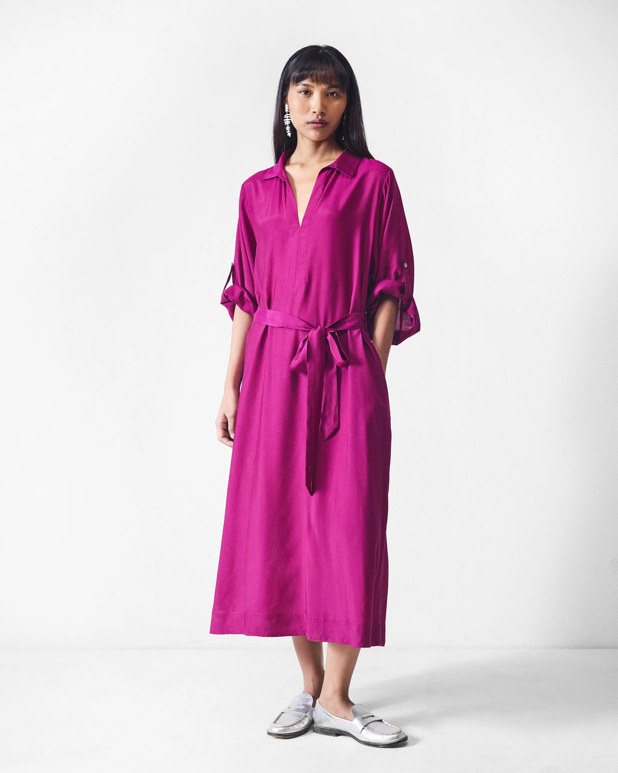 Bay Dress - Mulberry - Image 5