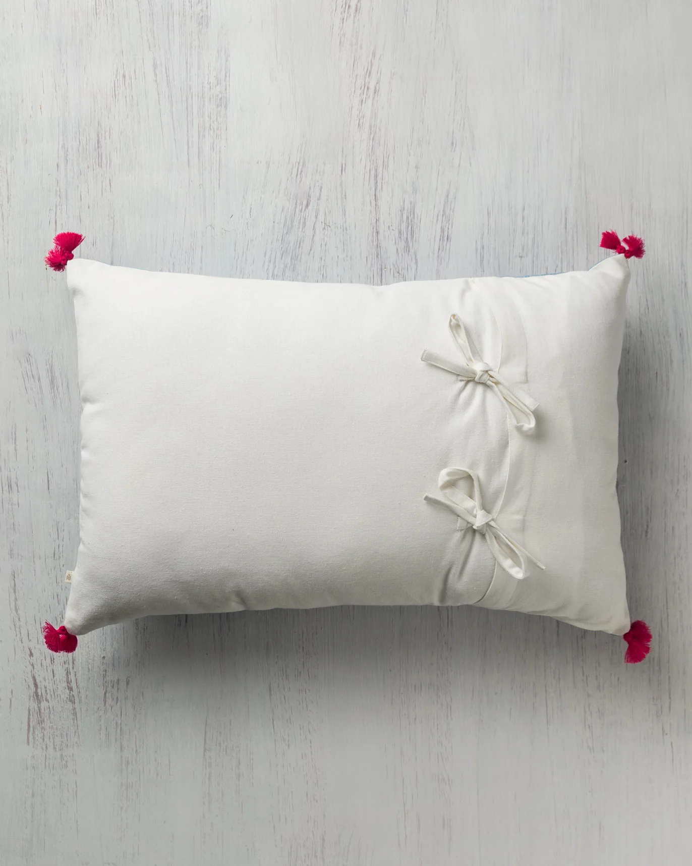 Bay Polka Pillow Cover - Blue - Image 2