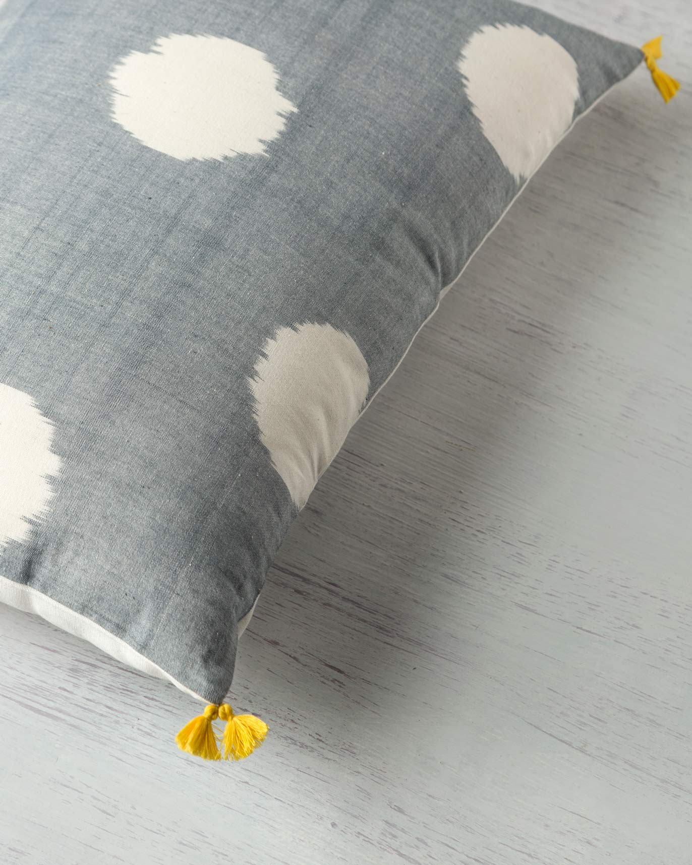 Bay Polka Pillow Cover - Grey - Image 4