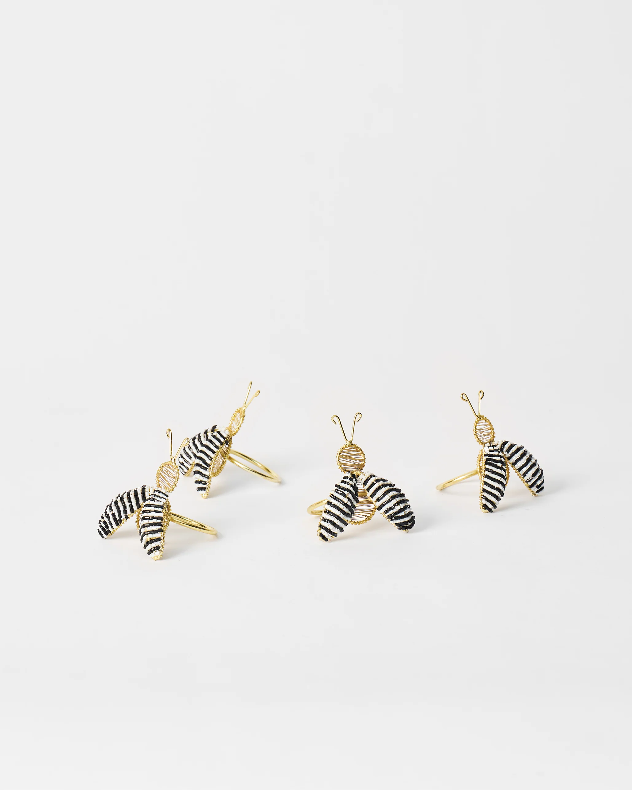 Bee Napkin Ring - Set of 4 - Image 4
